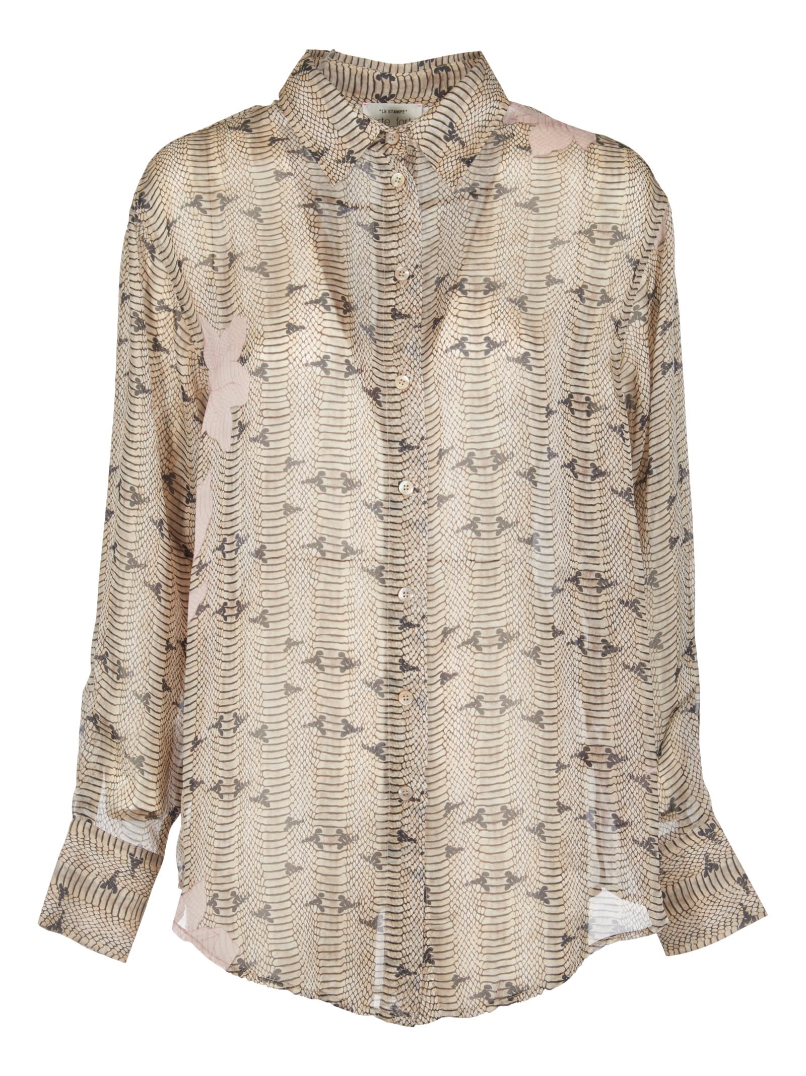 Forte_Forte Printed Buttoned Shirt