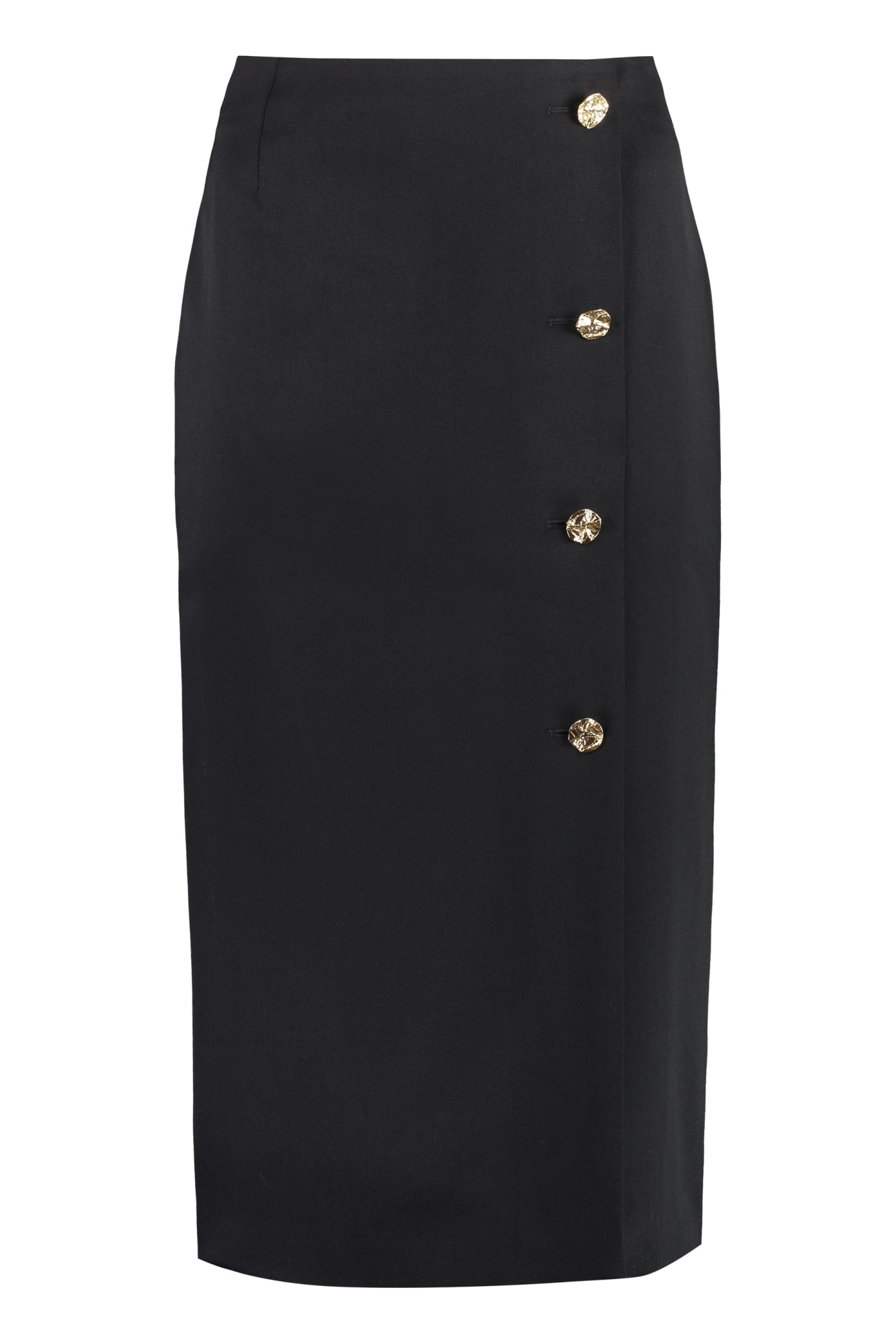 Nina Ricci Wool Midi Pencil Skirt