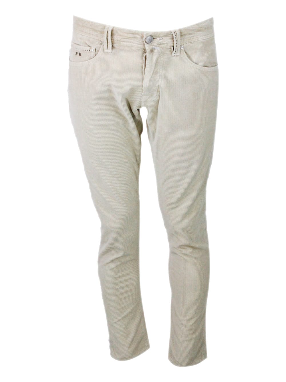 Shop Sartoria Tramarossa Pants In White