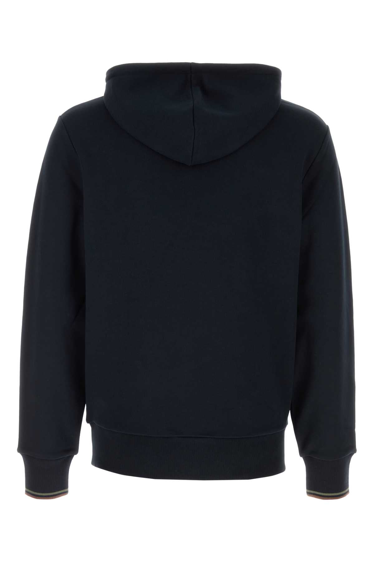 Fred Perry Fp Tipped Hooded Sweatshirt M2643 W65 In White