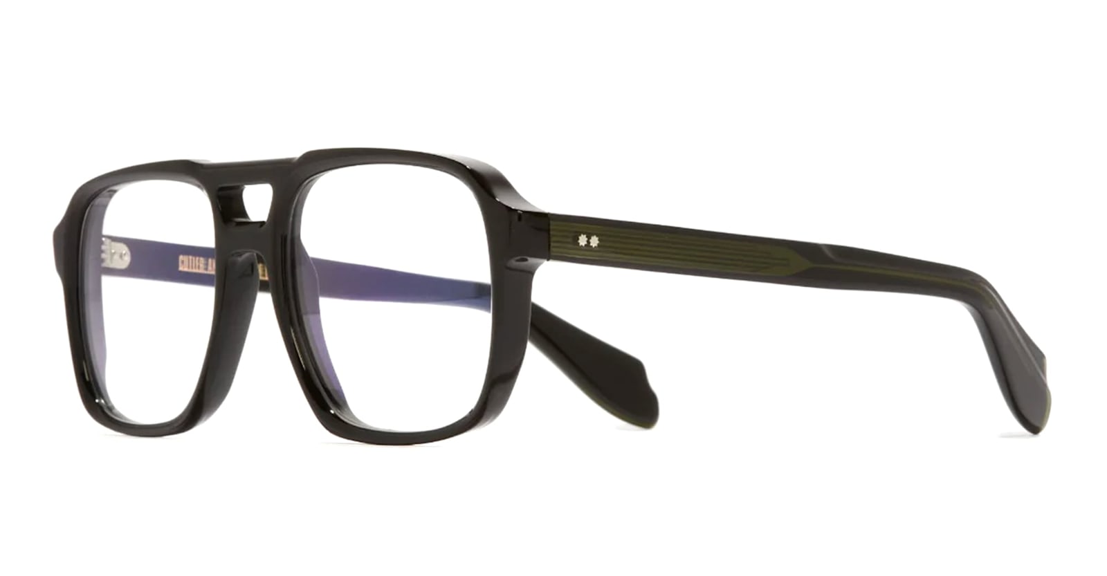 Cutler And Gross 1394 - Black Rx Glasses In Black