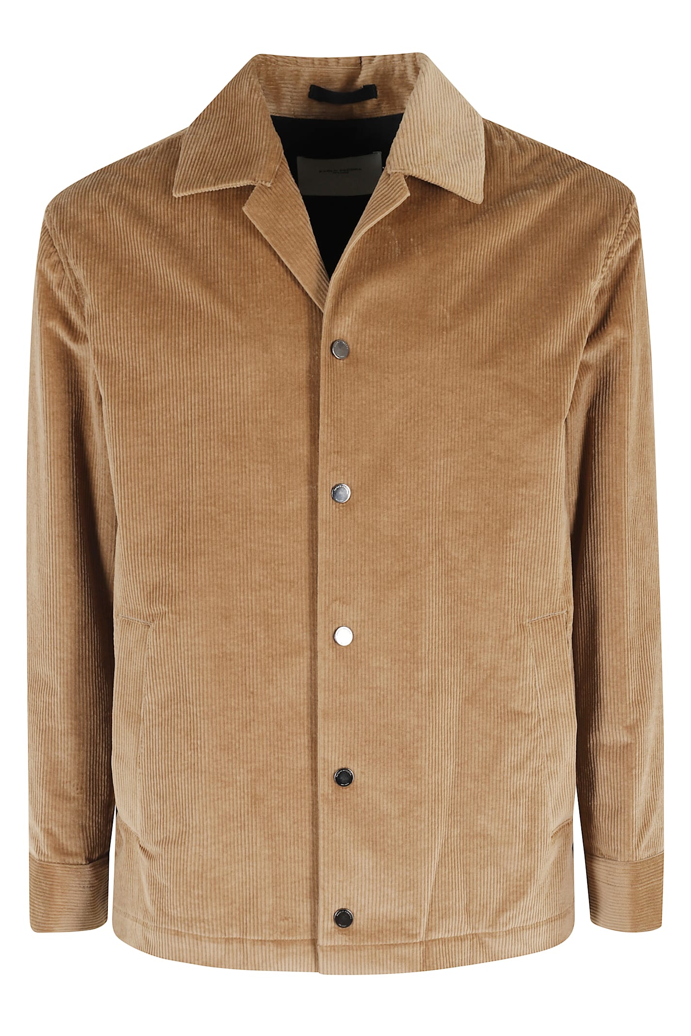 Paolo Pecora Giubbotto Tessuto In Brown