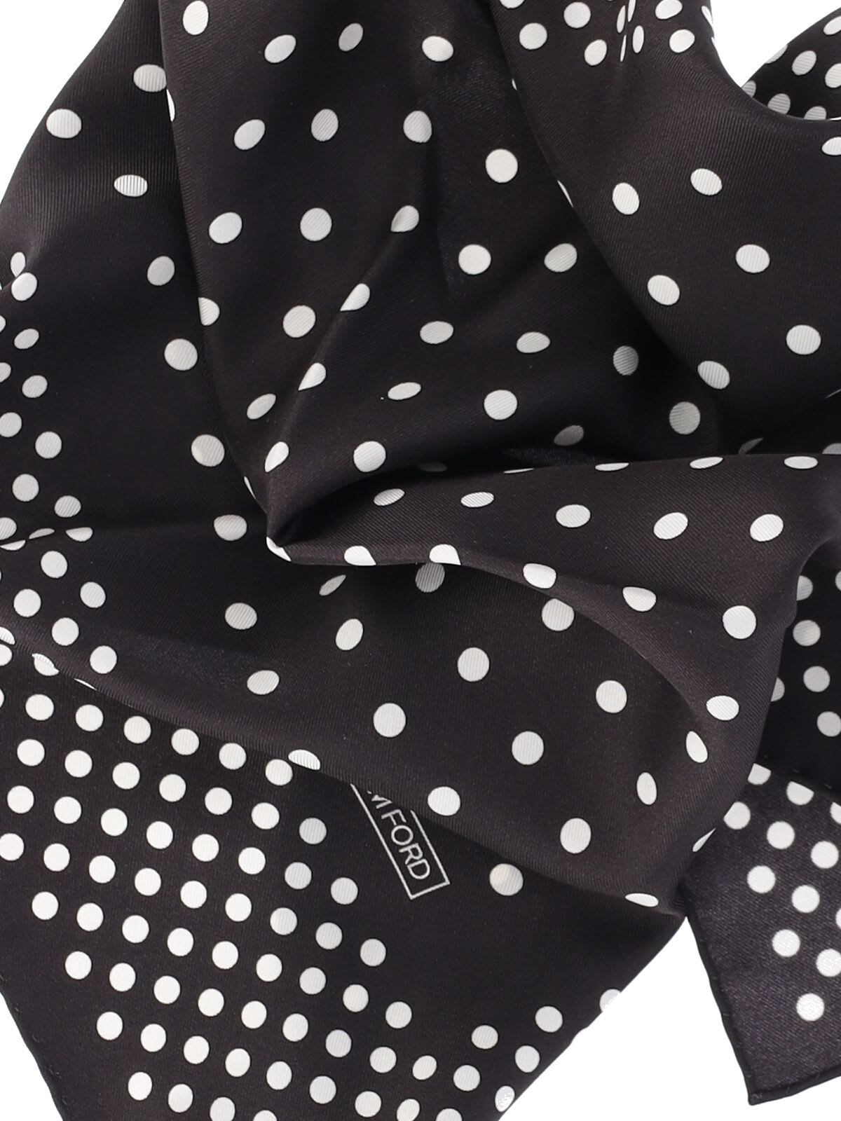 Tom Ford Scarves With Polka Dot Pattern