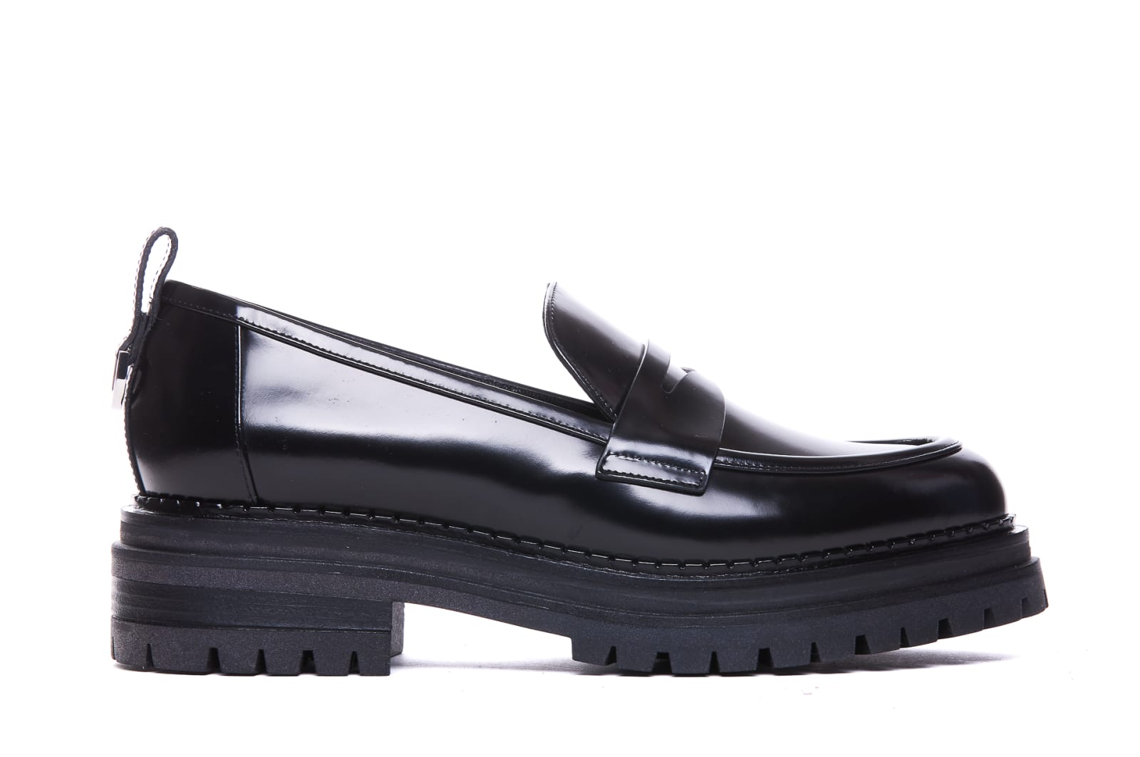 Shop Sergio Rossi Loafers In Black