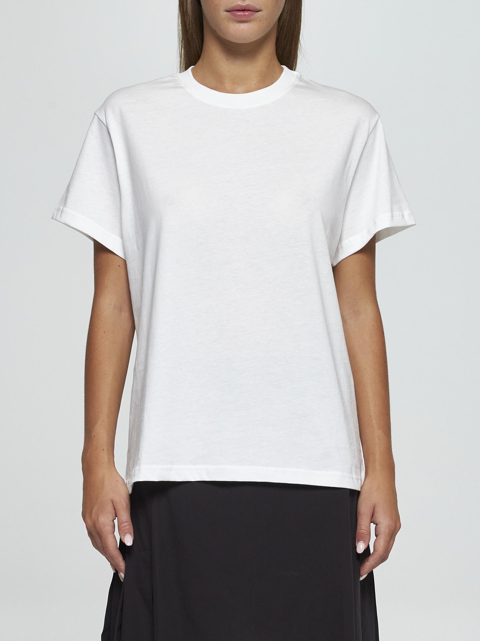 Studio Nicholson Marine Cotton T-shirt In White