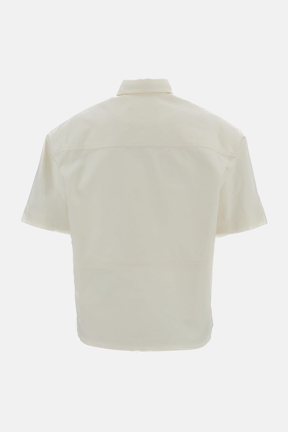 Plan C Short Sleeved Shirt In White