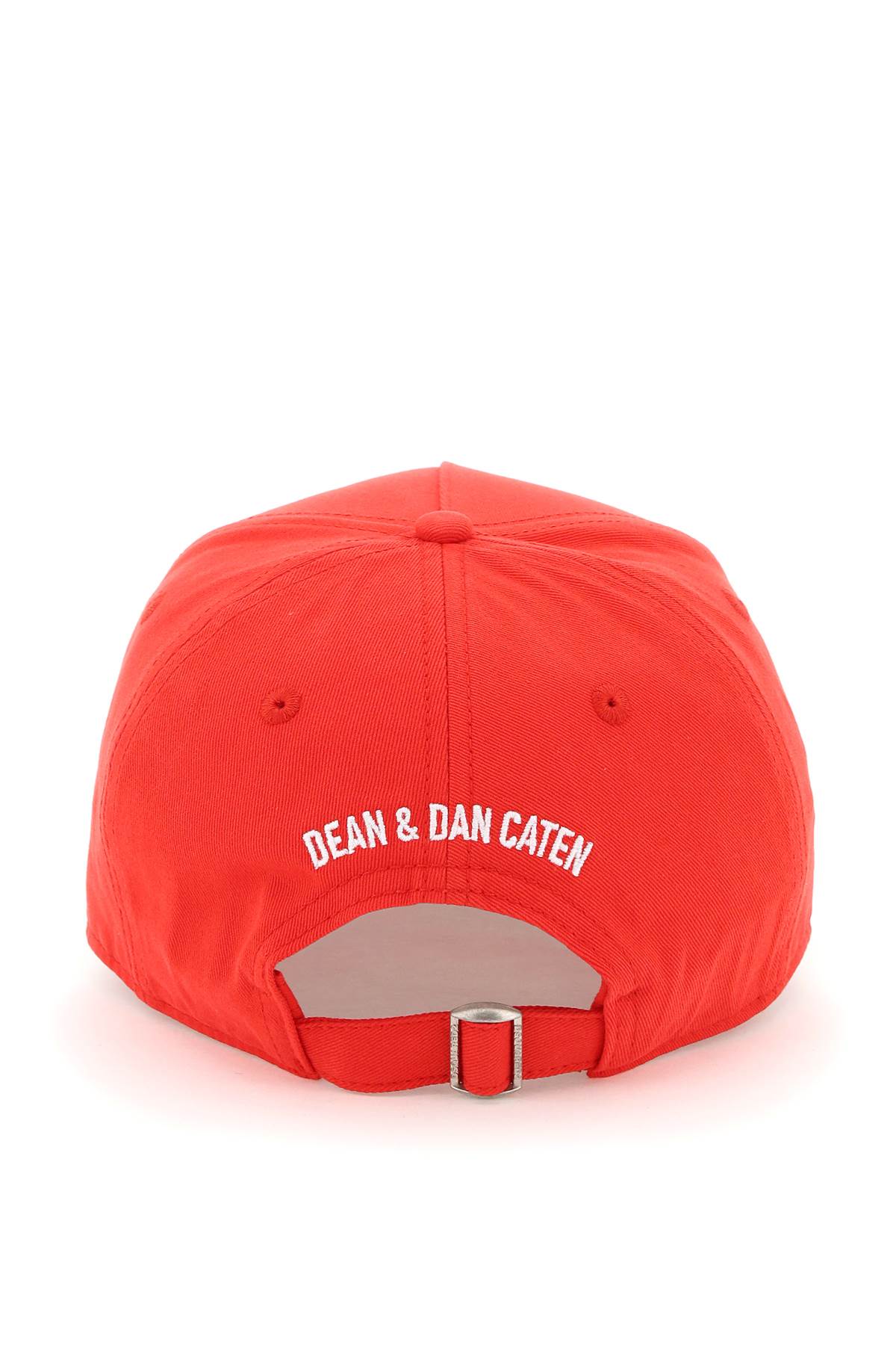 Shop Dsquared2 Be Icon Baseball Cap In Red