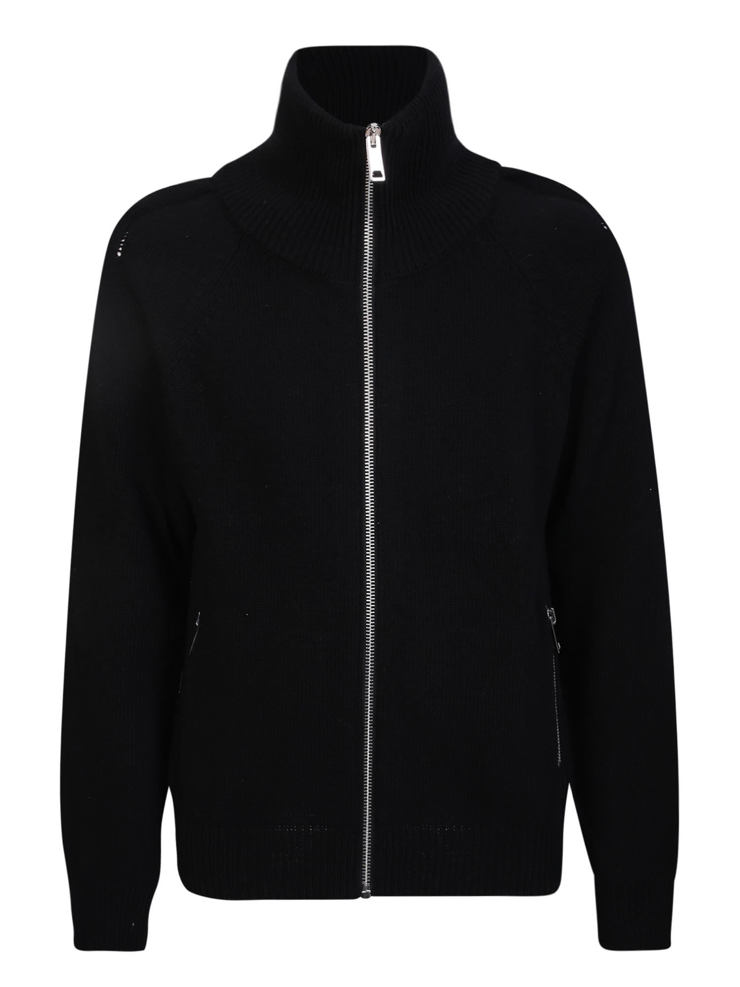 Shop 14 Bros Zip Black Sweater