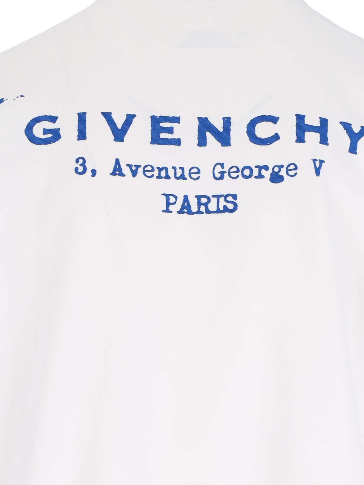 Givenchy Regular Fit T-shirt In White