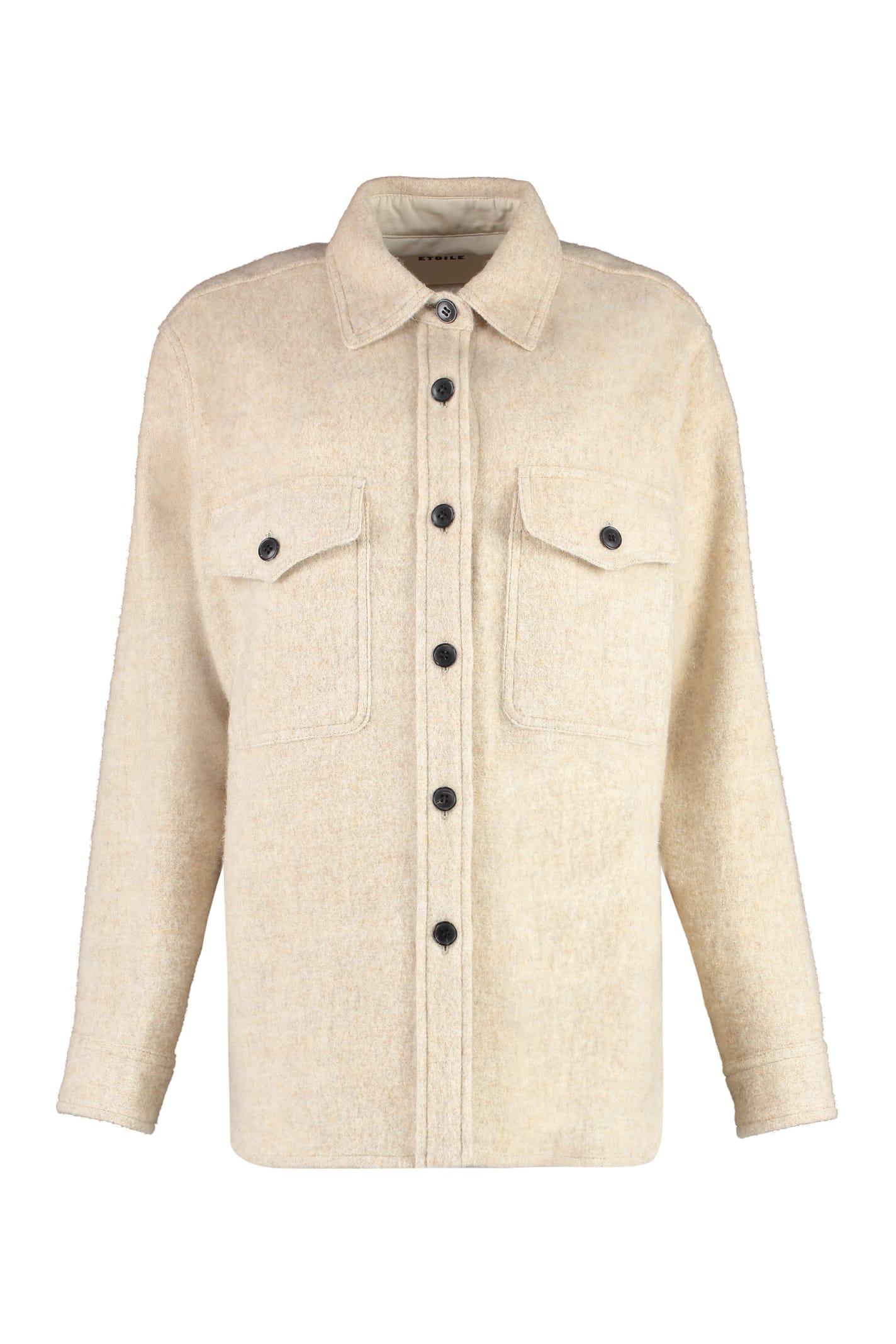 MARANT ETOILE FAXON WOOL OVERSHIRT