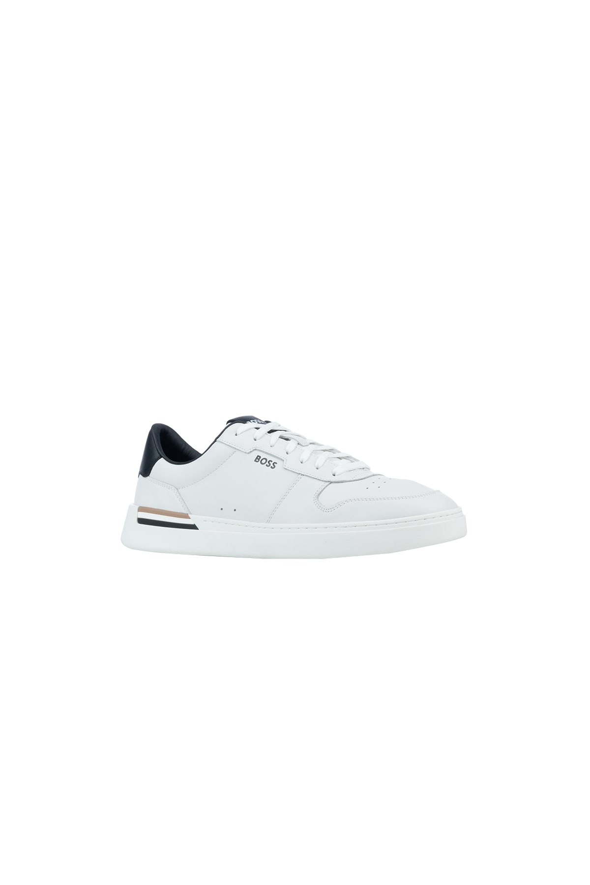 Shop Hugo Boss Sneakers In Open White