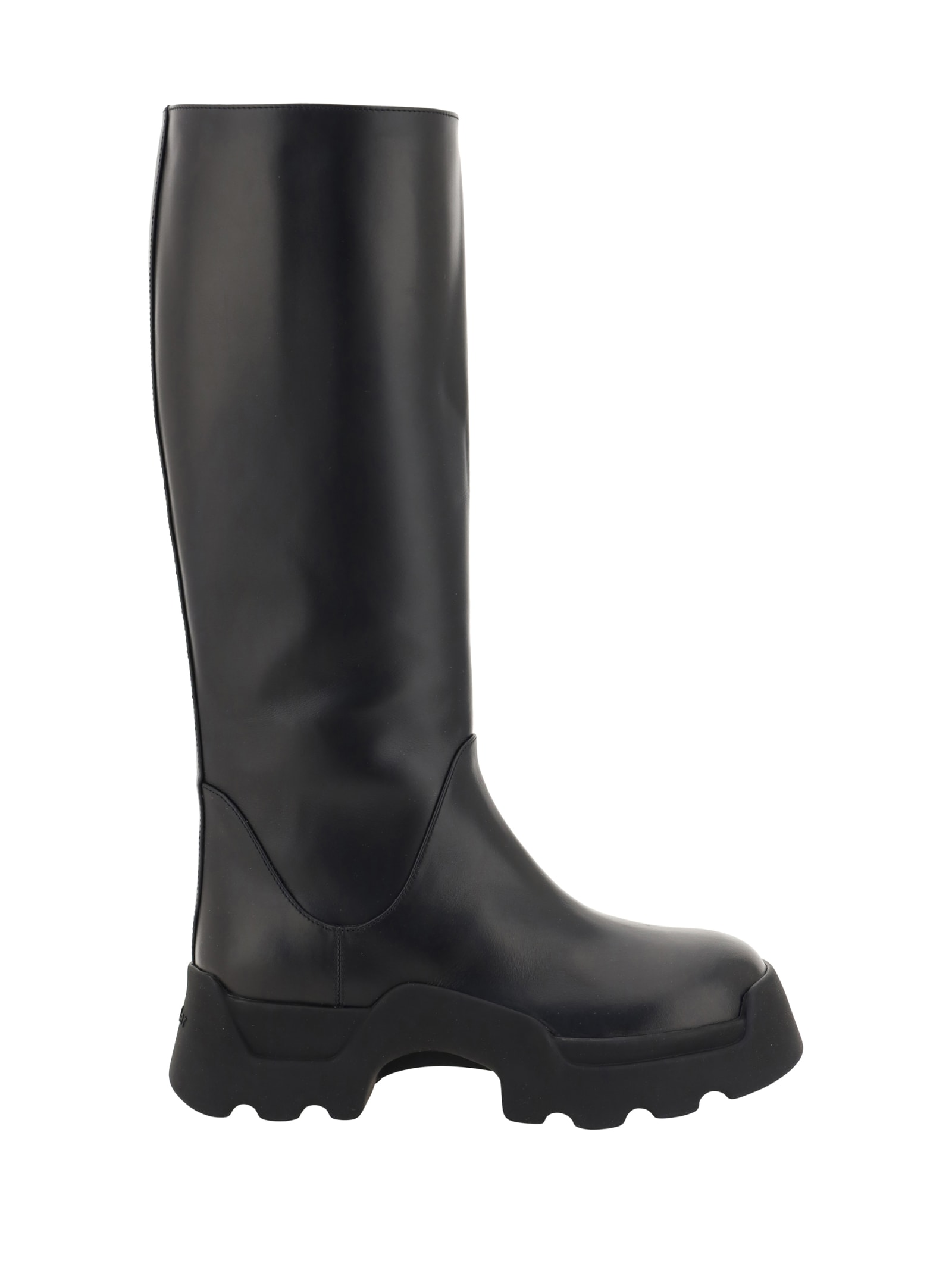 Proenza Schouler Leather Knee-high Boots In Black