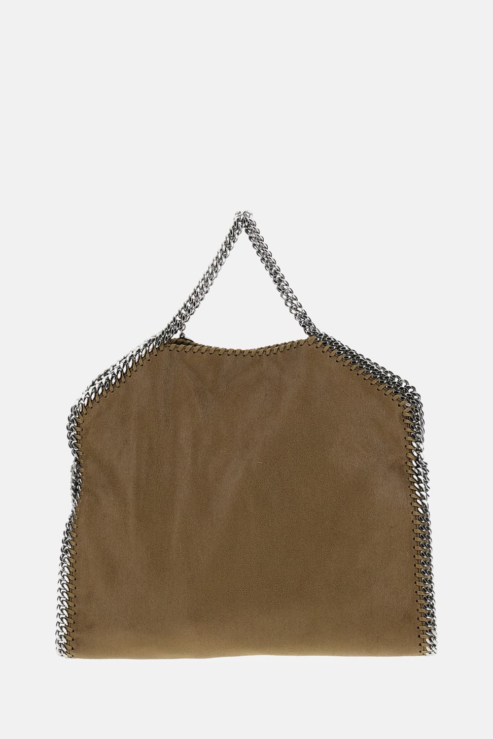 Stella Mccartney Falabella Bag With Ruthenium Chain In Green