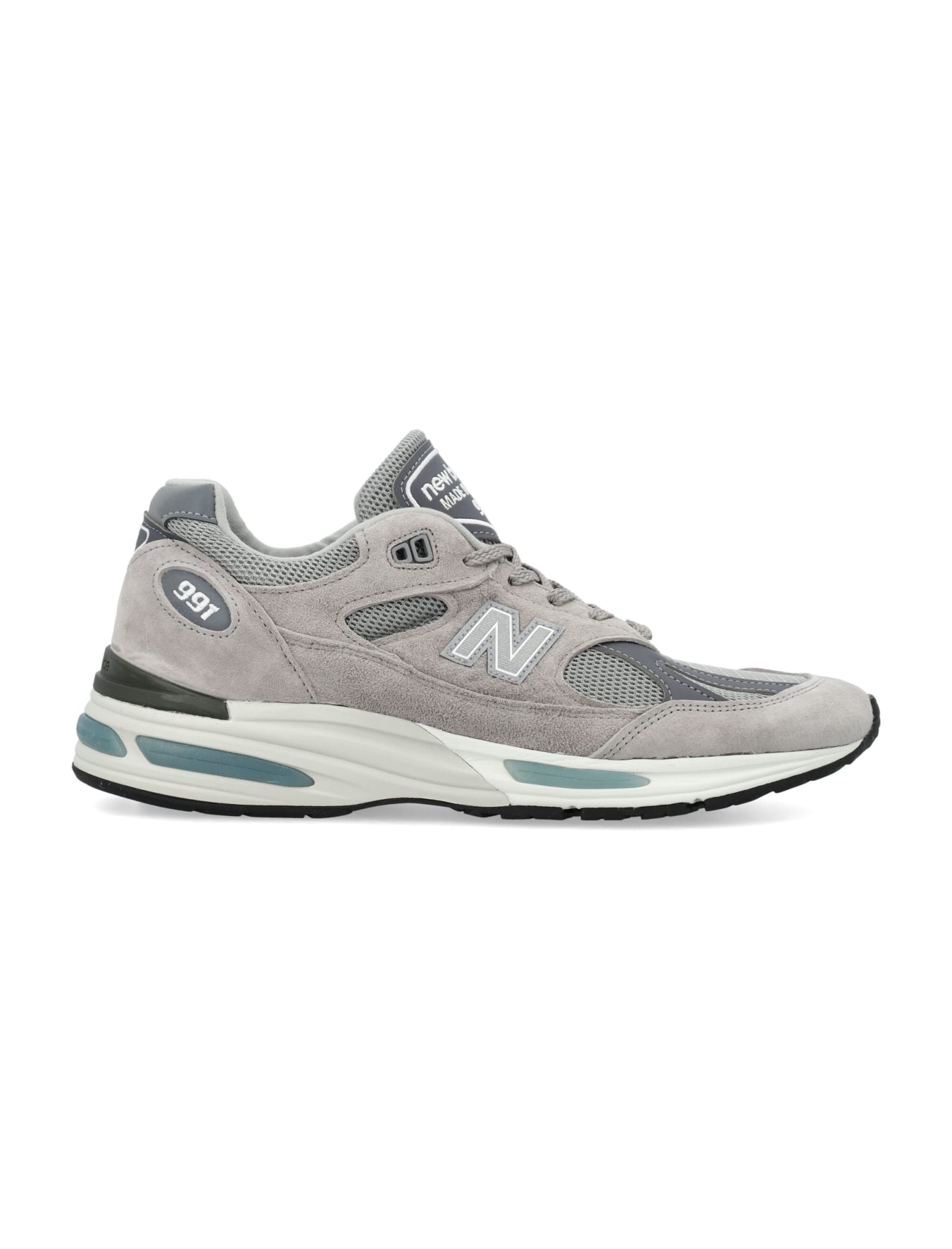 Shop New Balance Made In Uk 991v2 In Grey