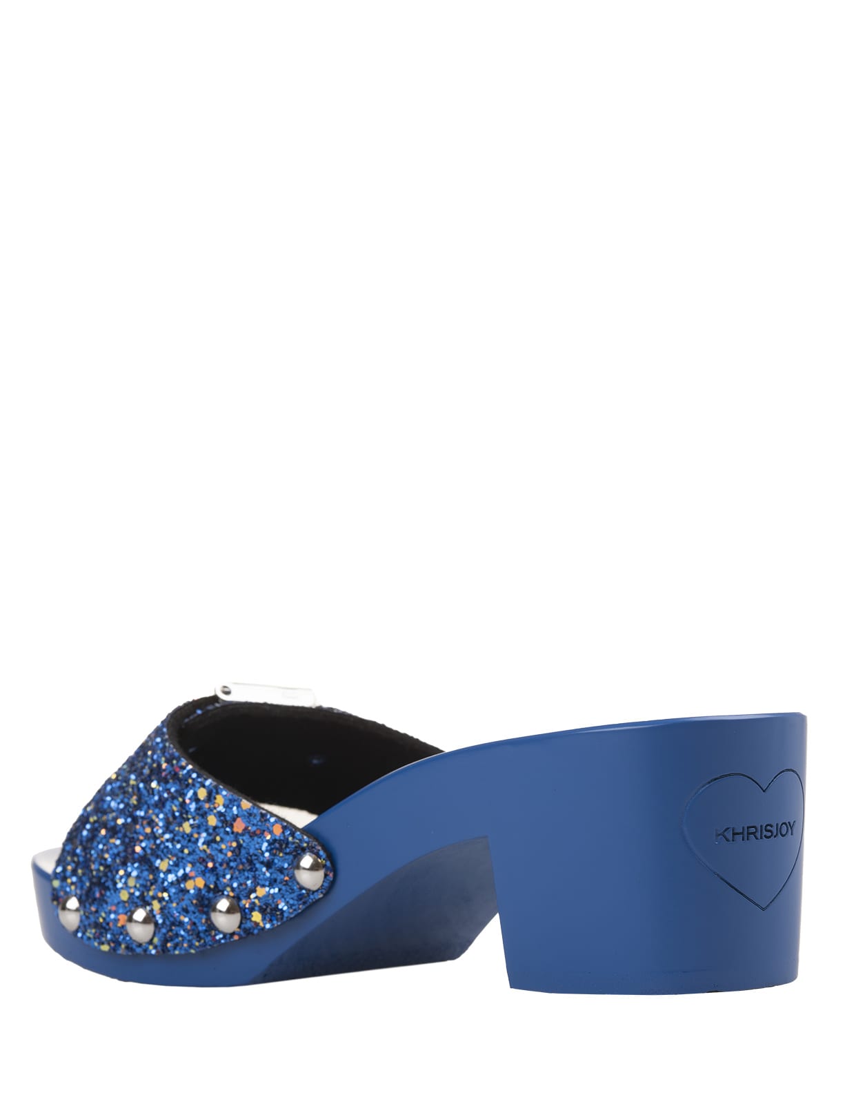 Khrisjoy Pescura Ibiza Sandals In Blackberry Blue - Kj X Scholl In Blue
