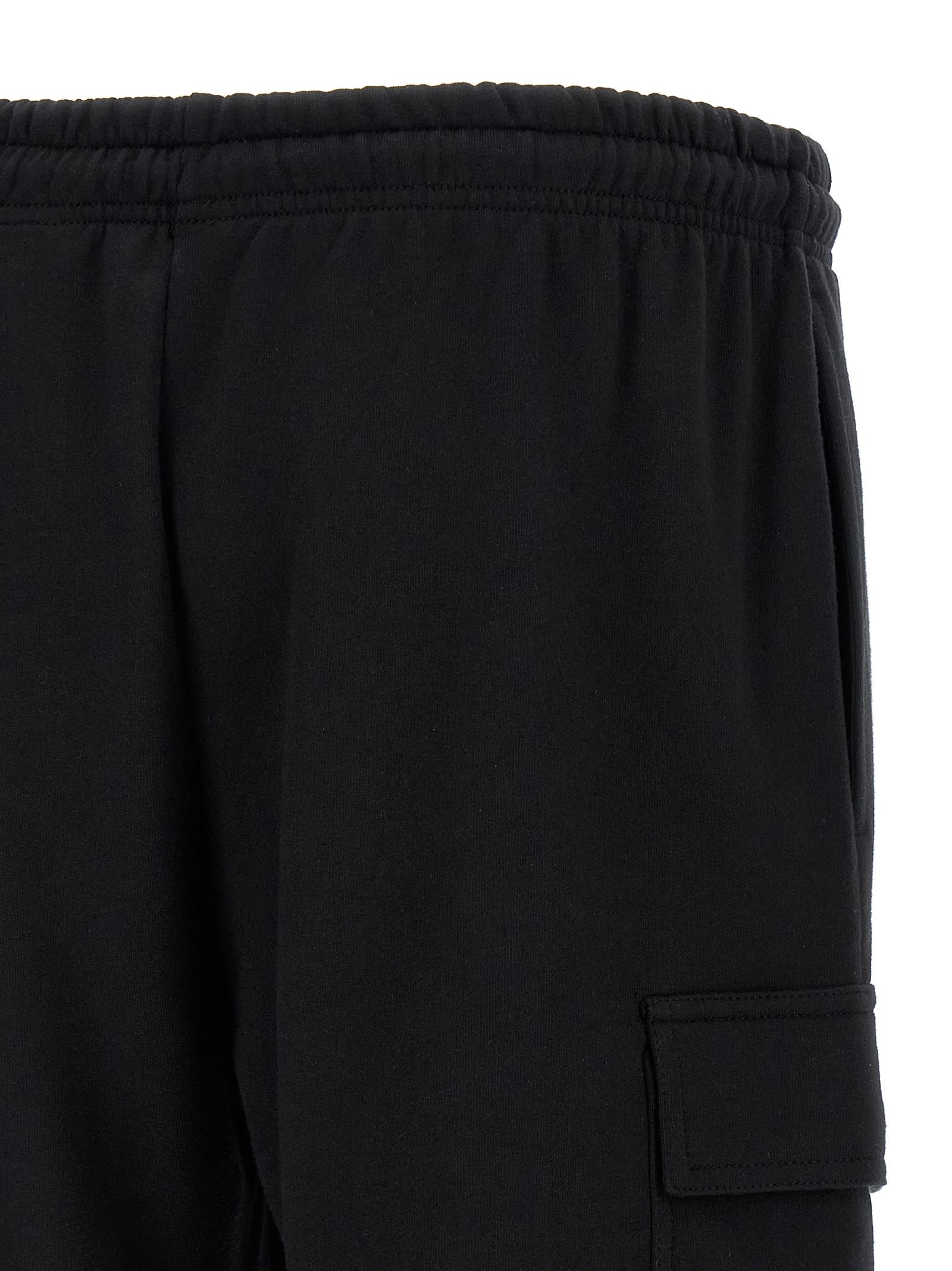 The North Face Cargo Shorts With Elastic Waistband And Side Pockets In Black