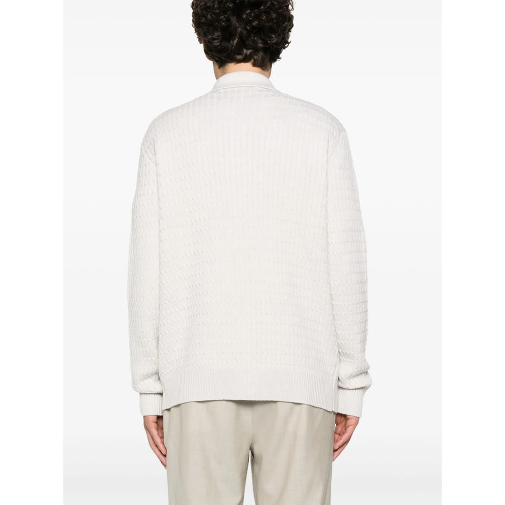 Tagliatore Sweaters Neutral In White