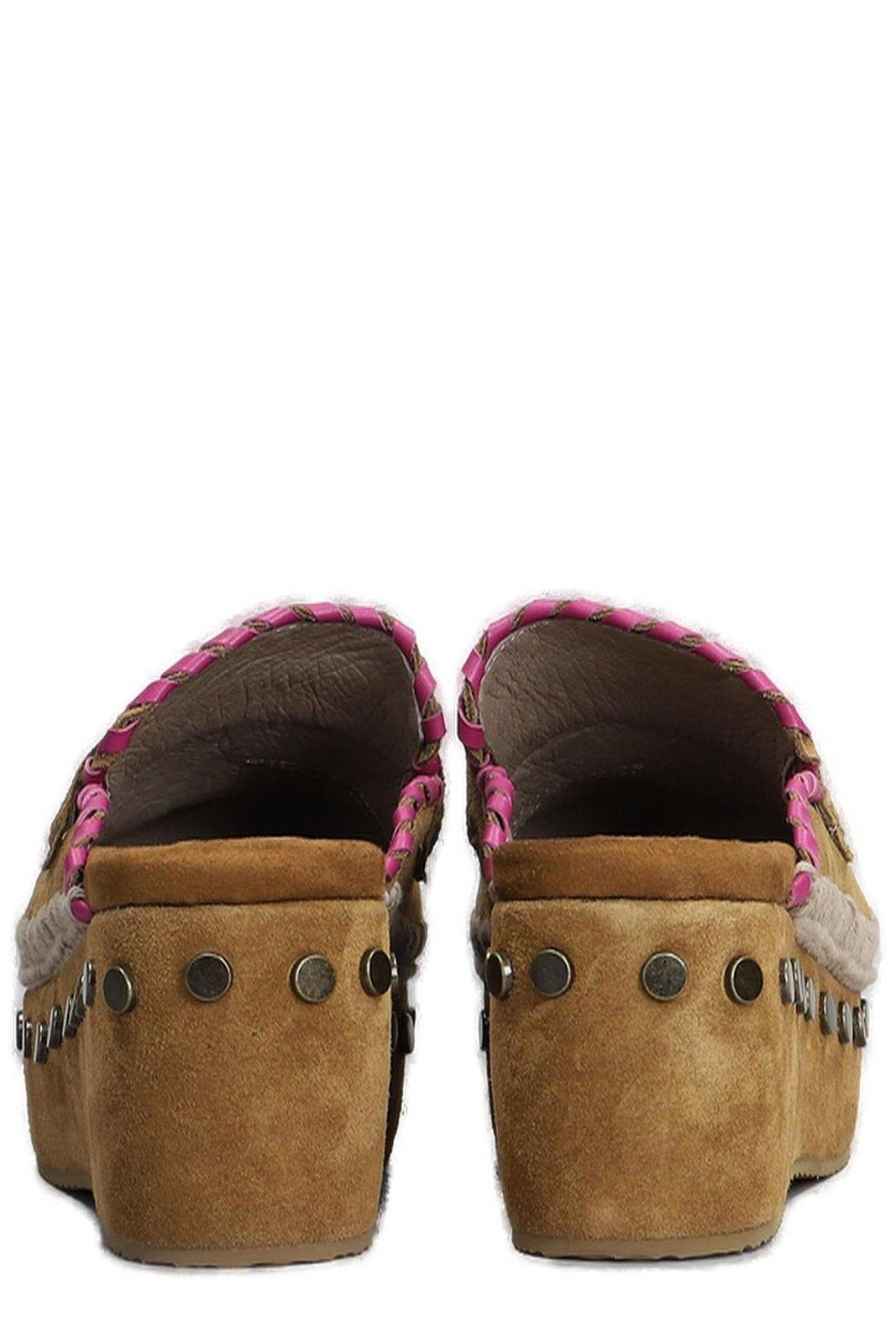 MOU OVERSTITCH CLOGS