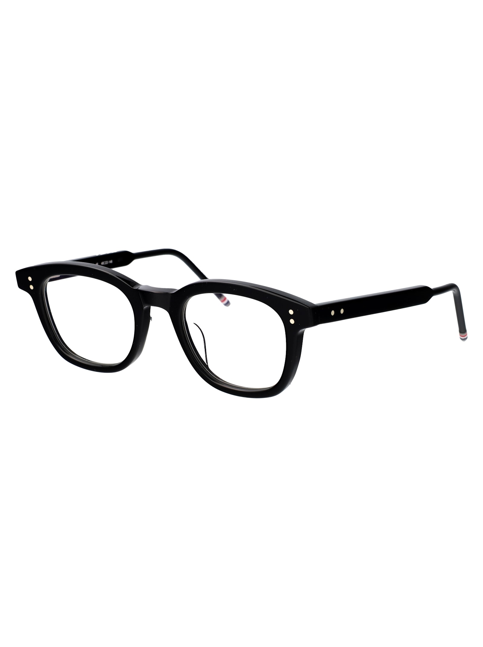 Shop Thom Browne Ueo921a-g0002 Glasses In Shiny Black