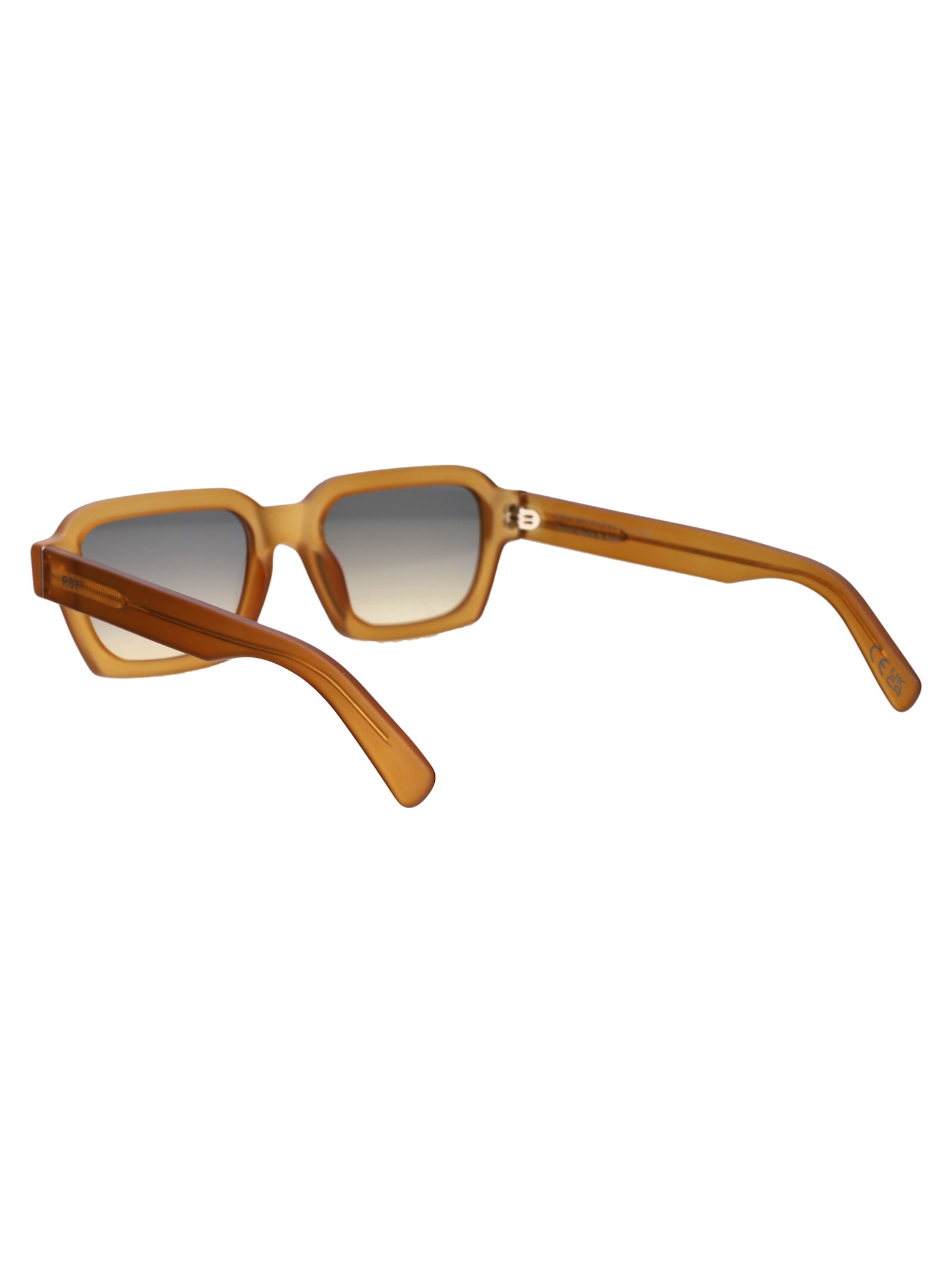 Shop Retrosuperfuture Caro Yellow P04 Sunglasses