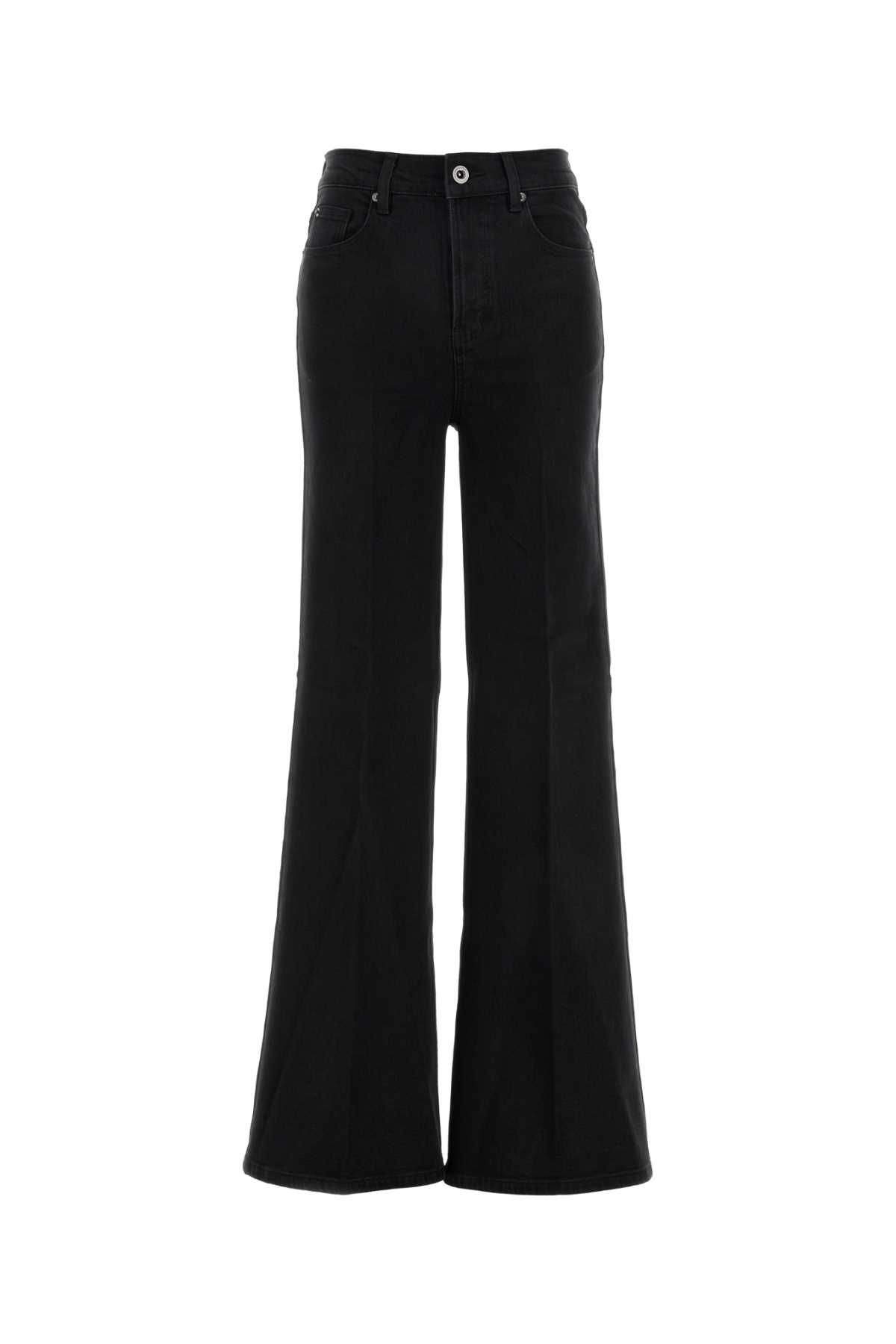 Black Stretch Denim Jeans