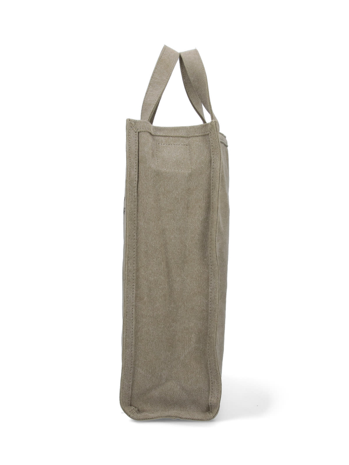 Apc Shopper Bag With Logo Print In Green