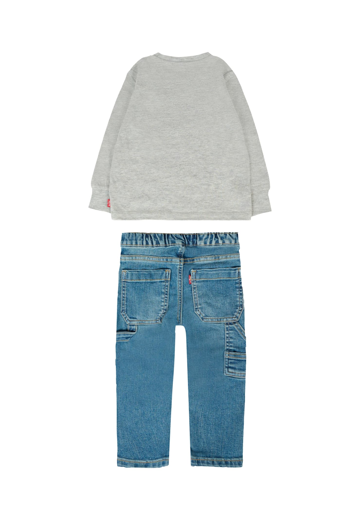 Levi's Multicolor Suit For Baby Boy With Bear In Multi