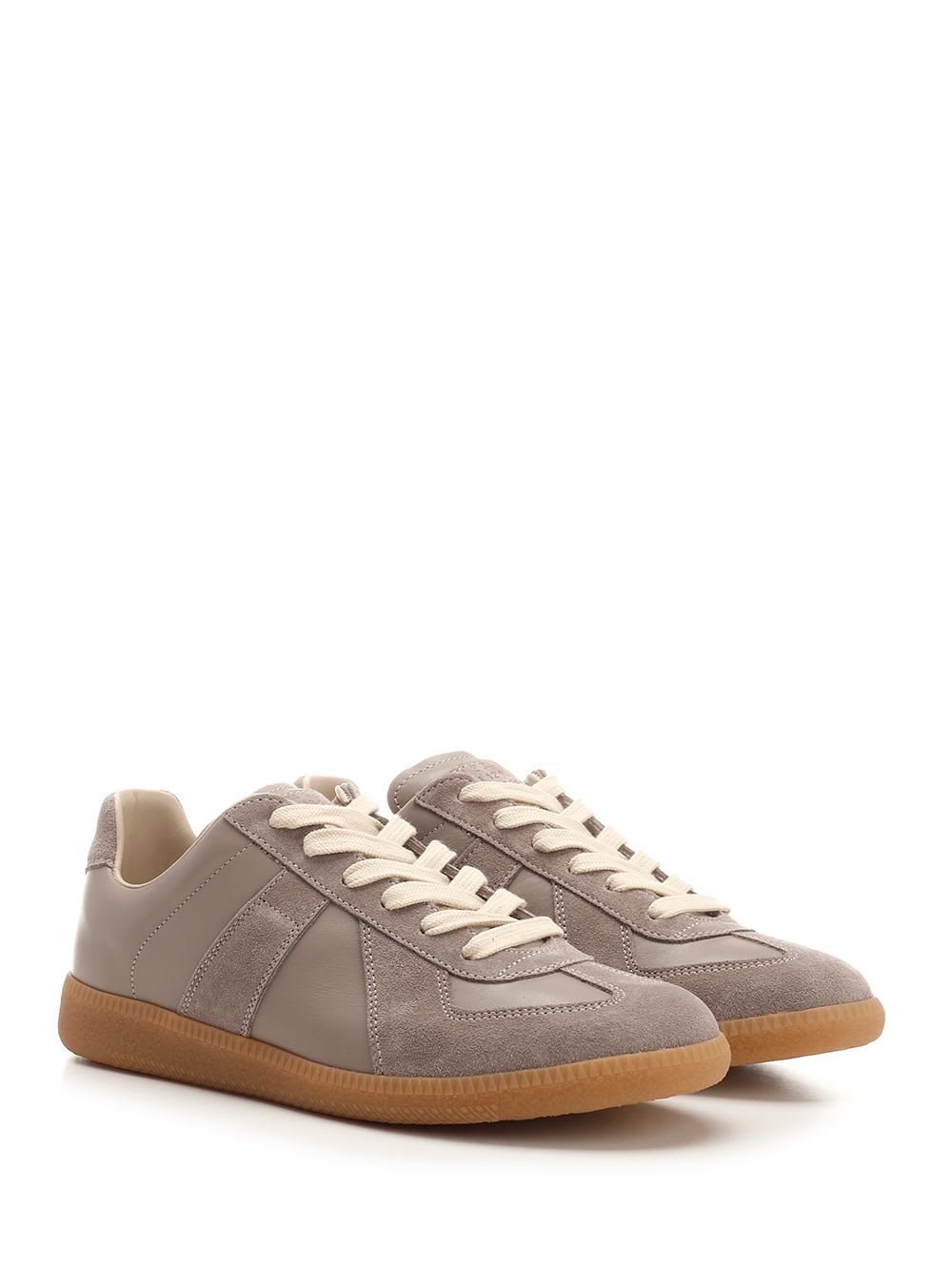 Shop Maison Margiela Replica Sneakers In Grey