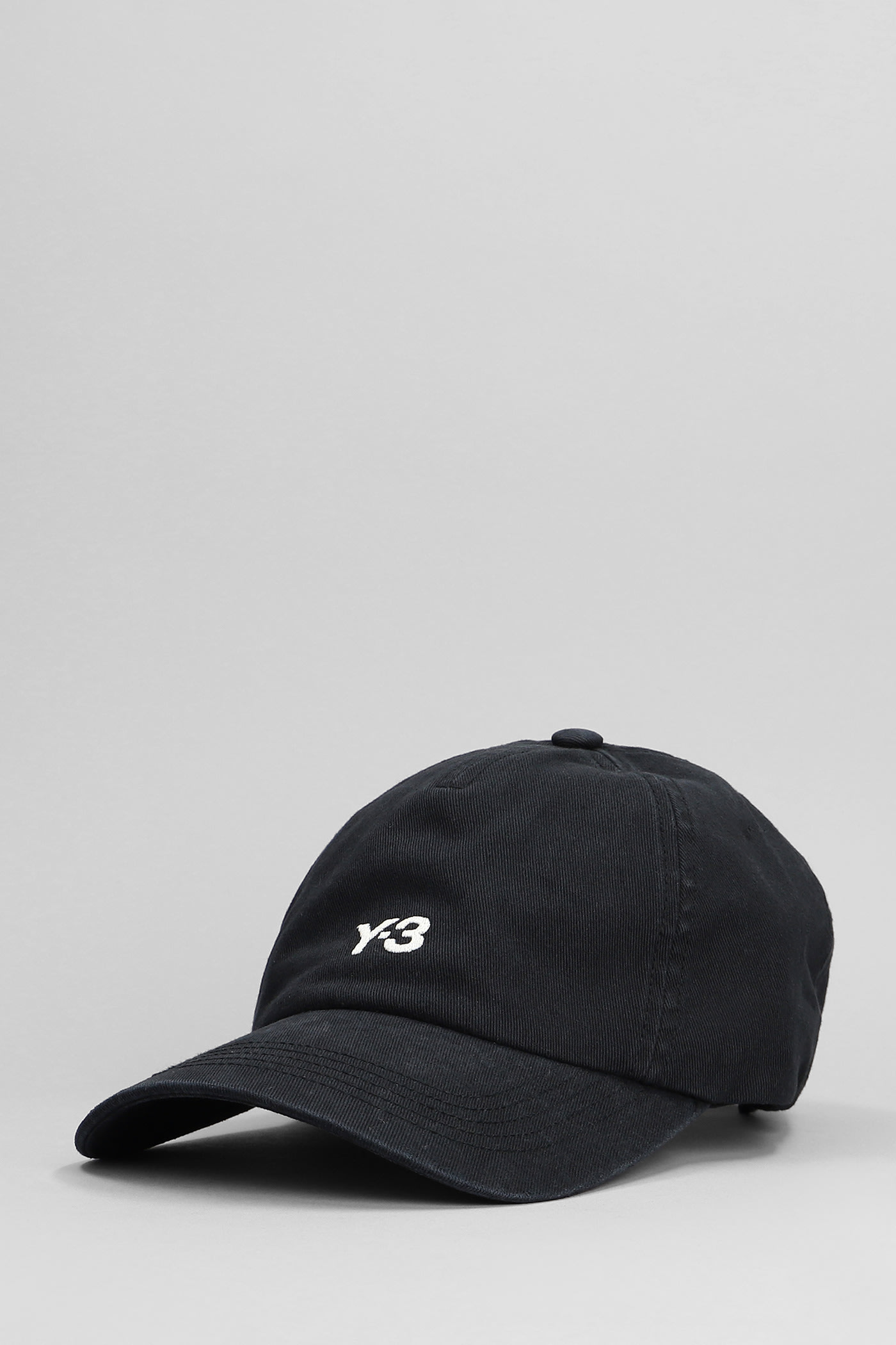 Y-3 Hats In Black Cotton In Black