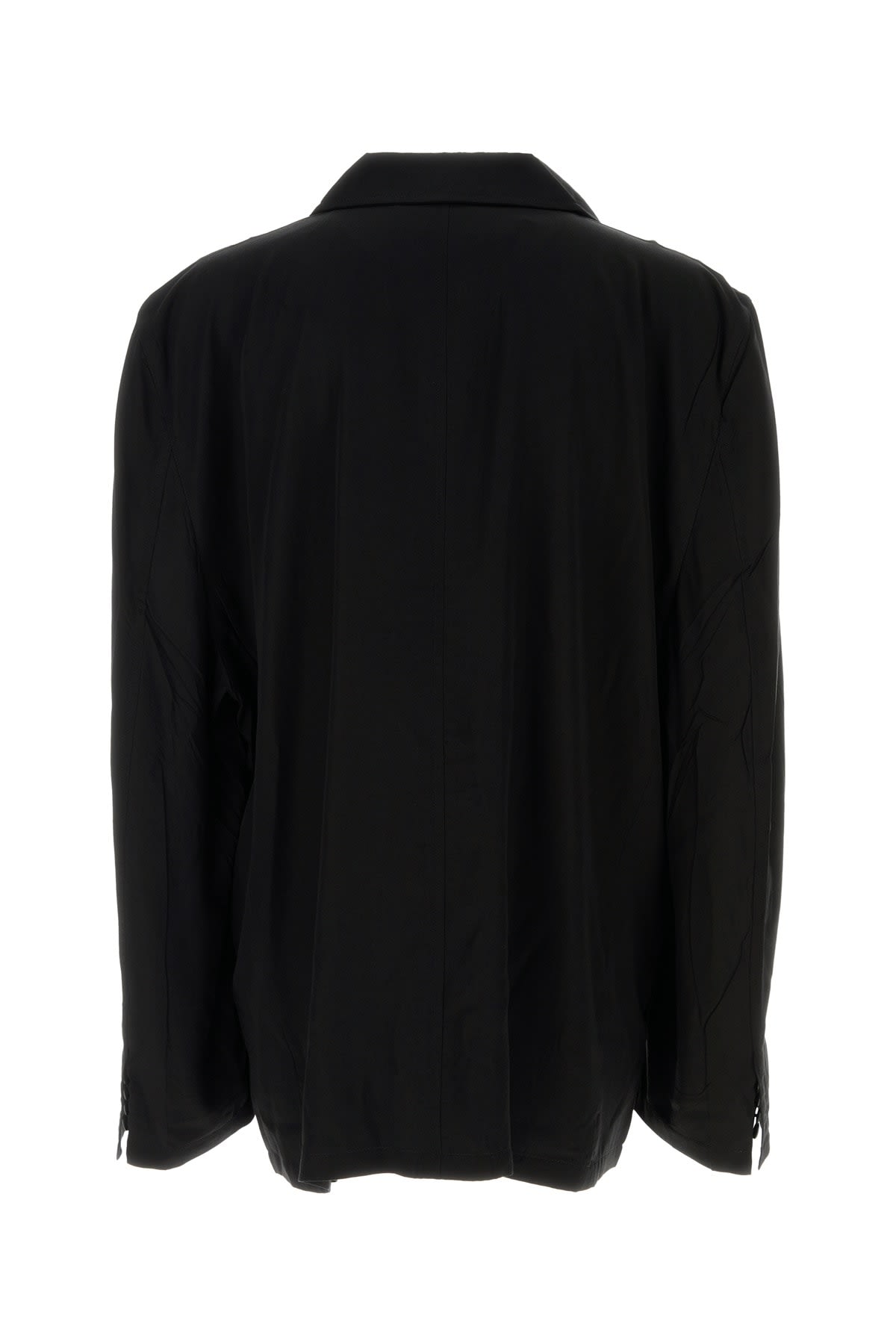 Shop Balenciaga Tailored Jacket In Black