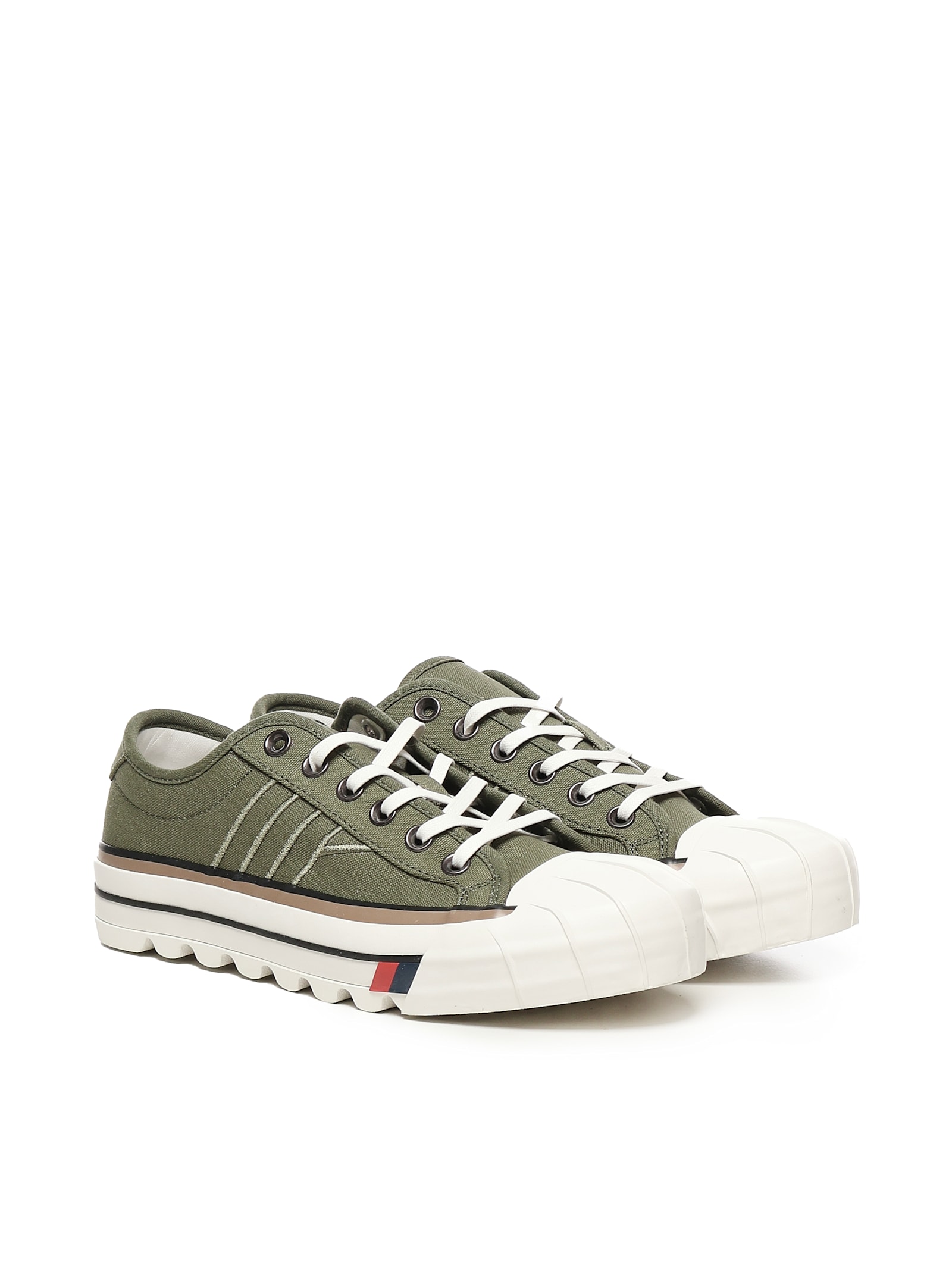 Pro-keds Royal Intrepid Sneakers In Green Canvas