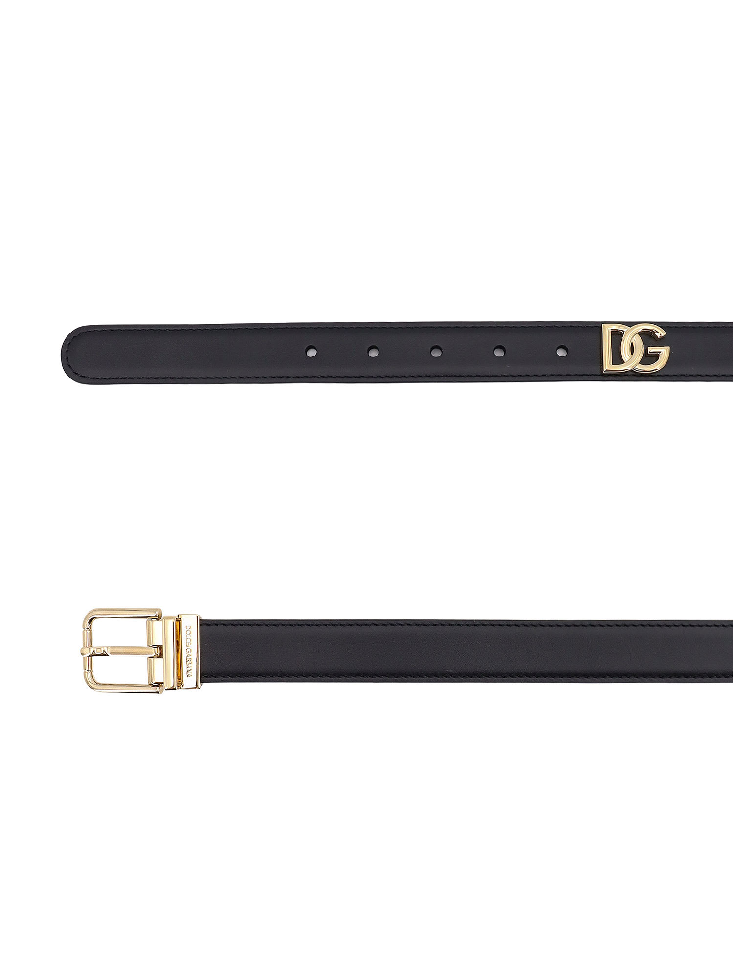 Shop Dolce & Gabbana Belt In Nero