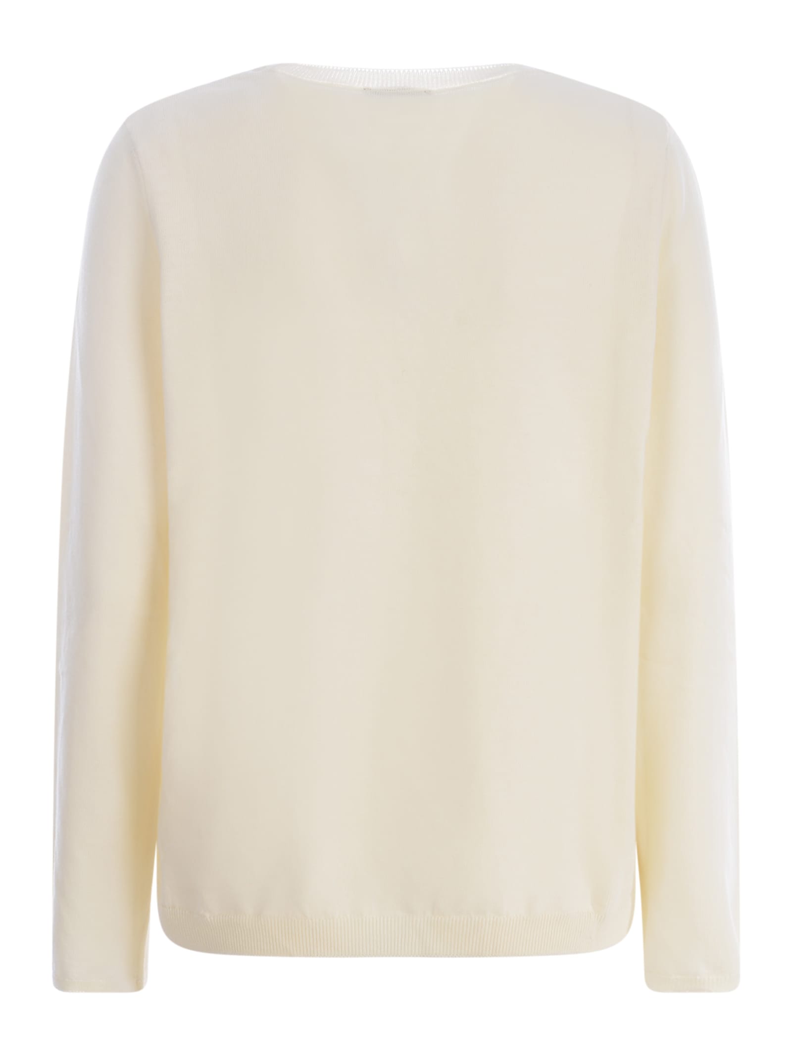 Shop Apc Sweater A.p.c. Albane In Cotton In Crema