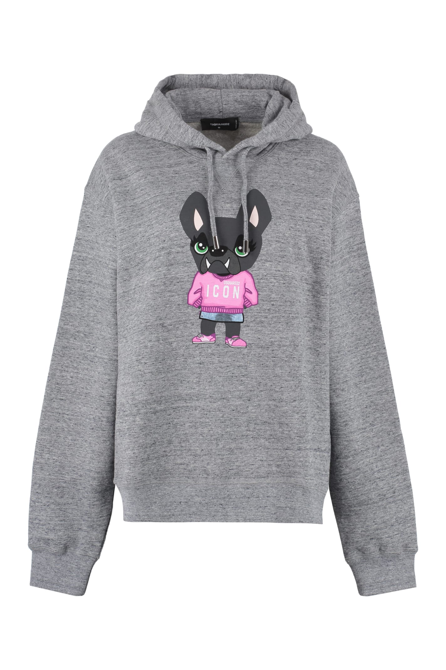 Dsquared2 Icon Hilde Print Cotton Hoodie