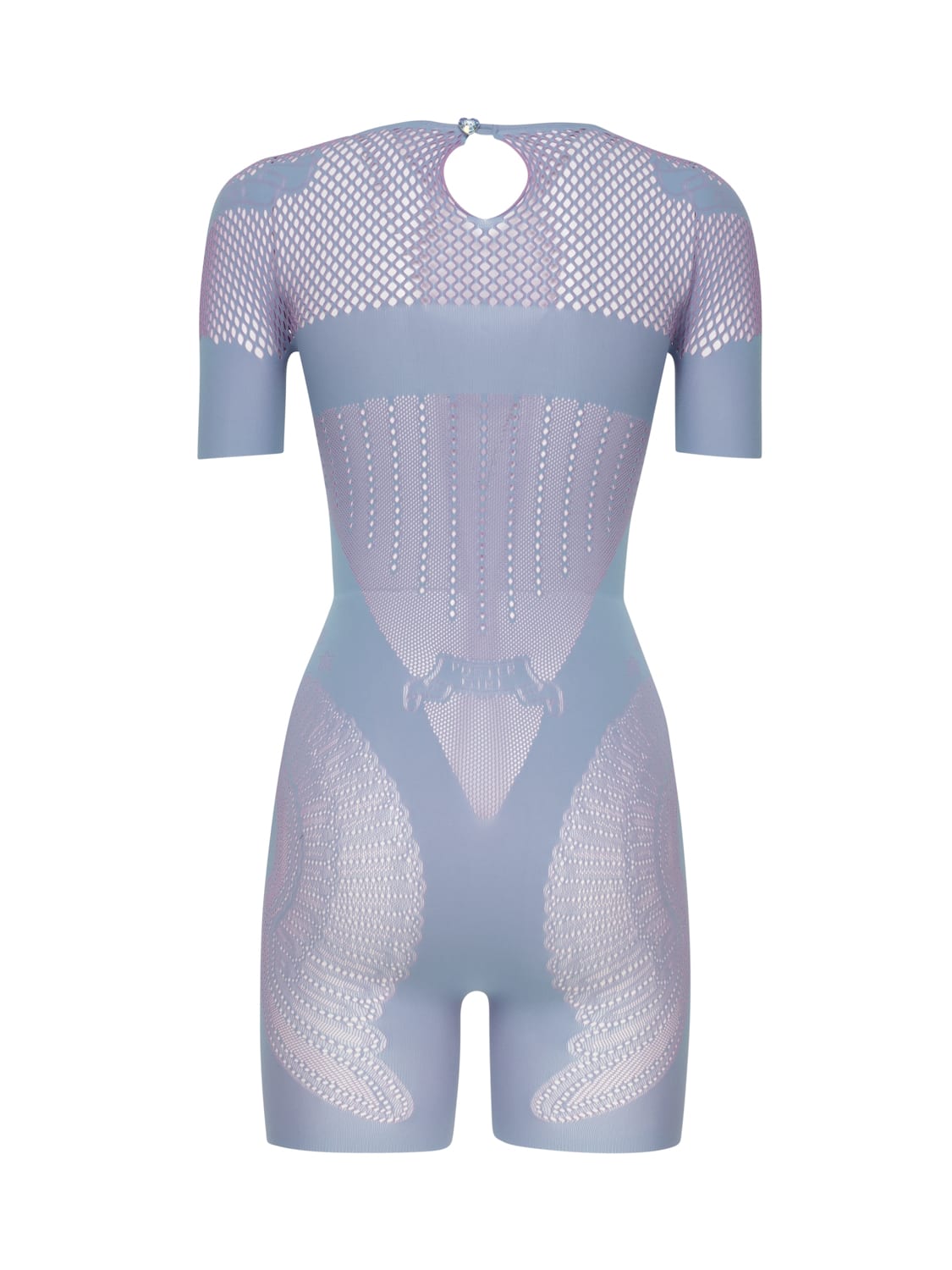 Poster Girl Vivian Playsuit Jumpsuit In Crypto Blue