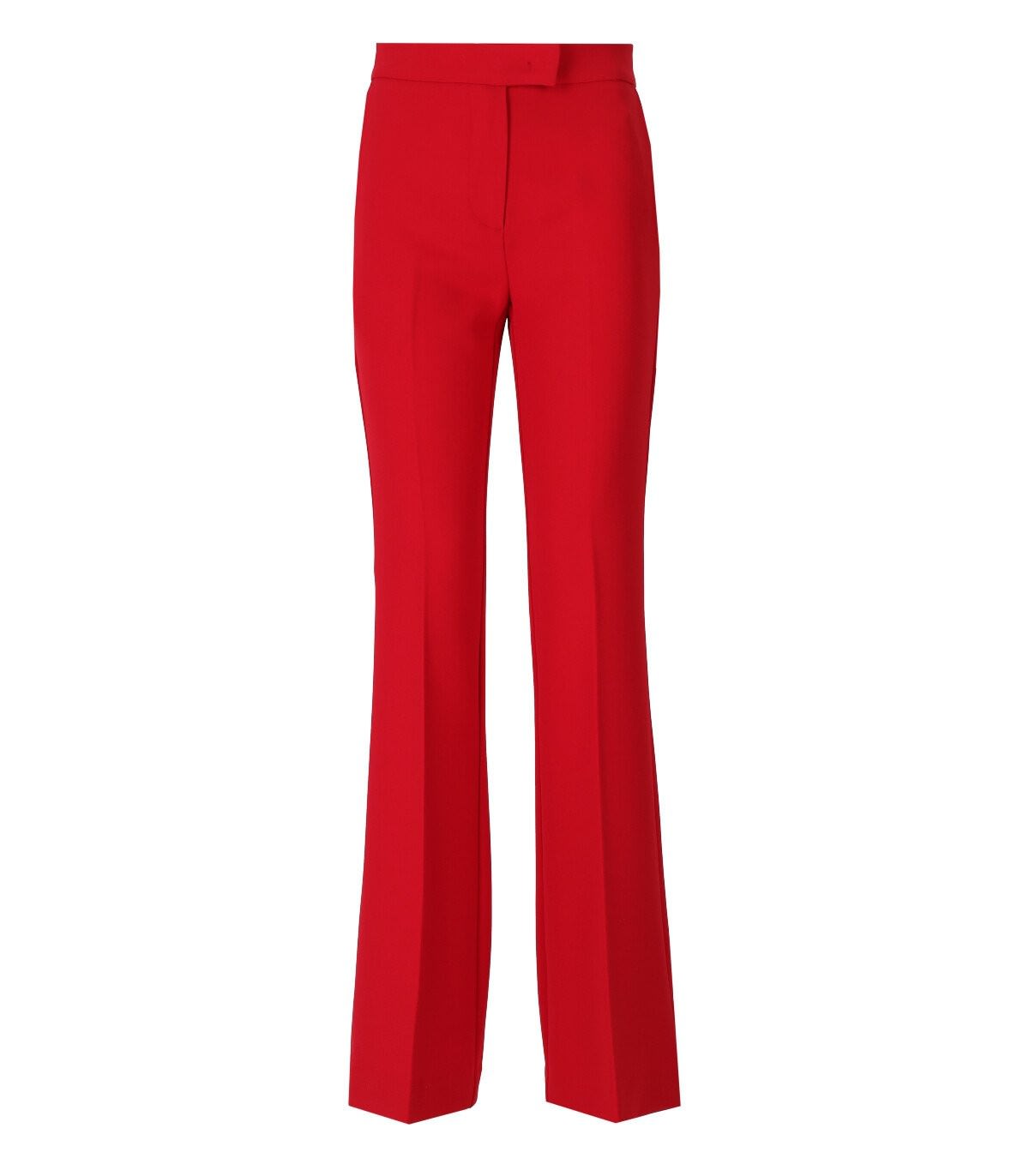 TWINSET RED FLARE TROUSERS