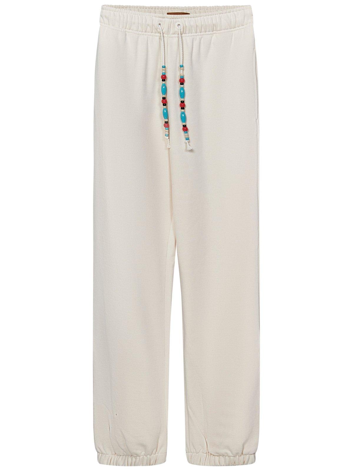 Drawstring Tapered Track Trousers