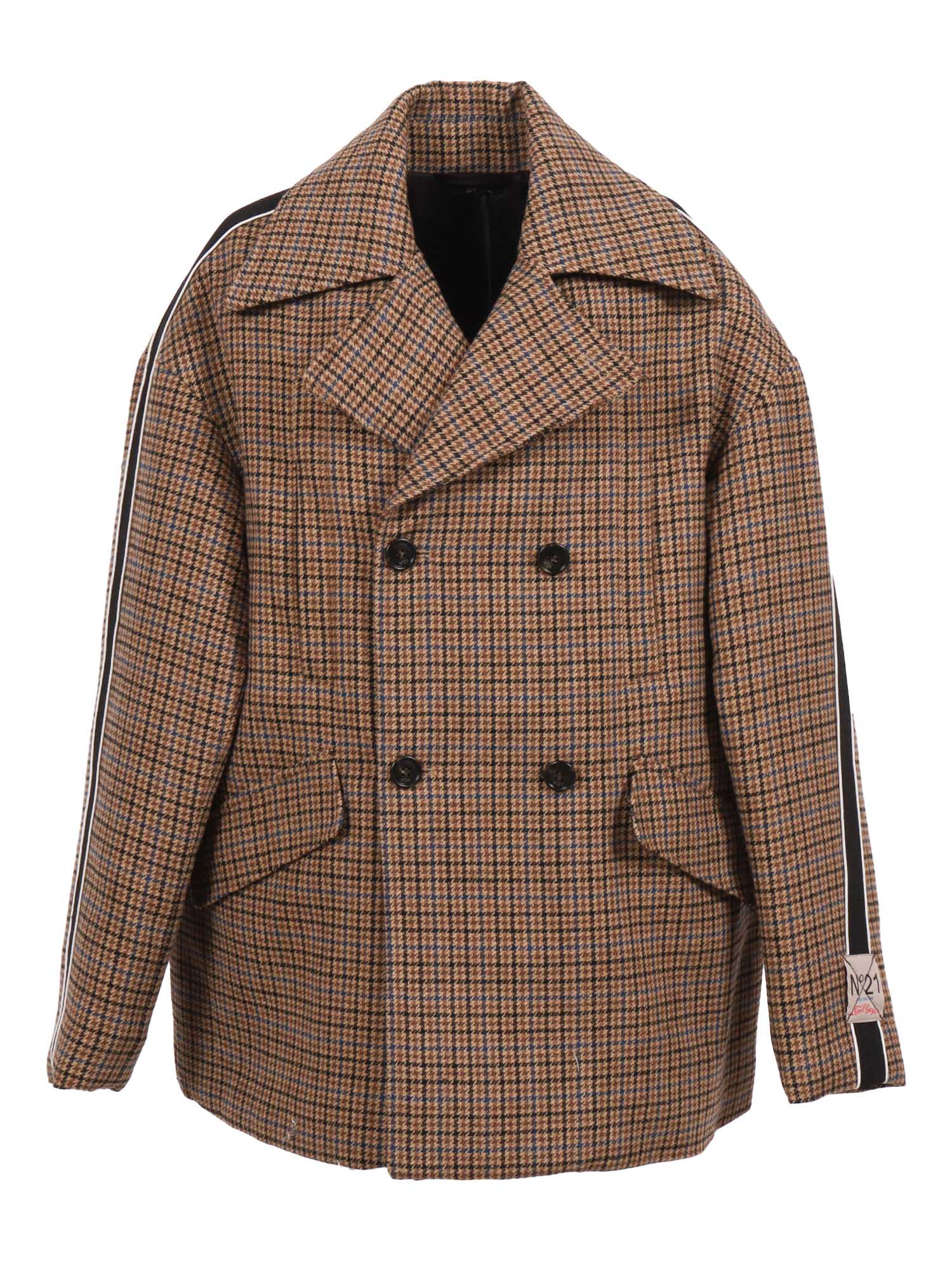 N°21 Kids' Jackets In Brown