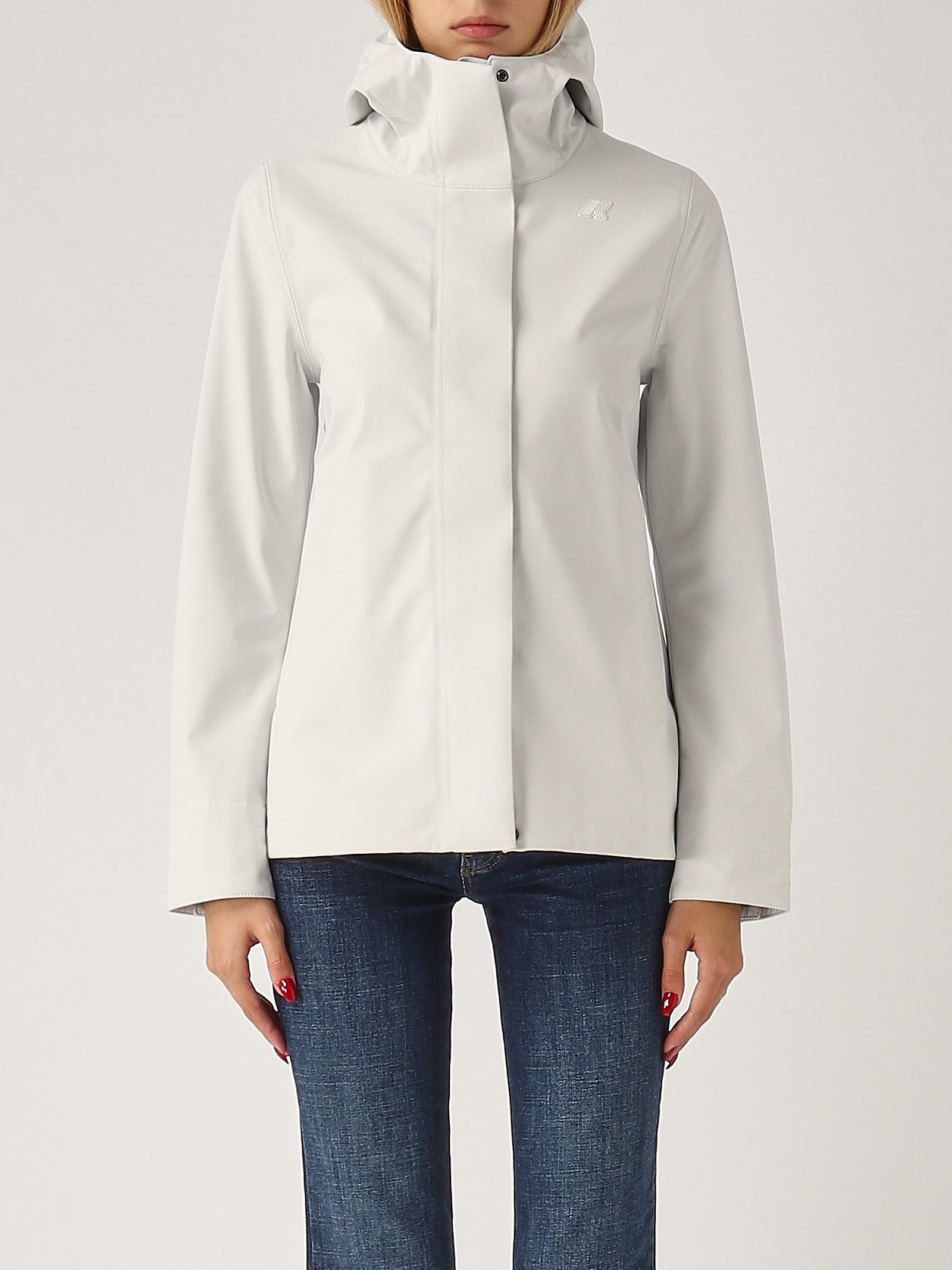 K-way Madalina Bonded Jacket In White