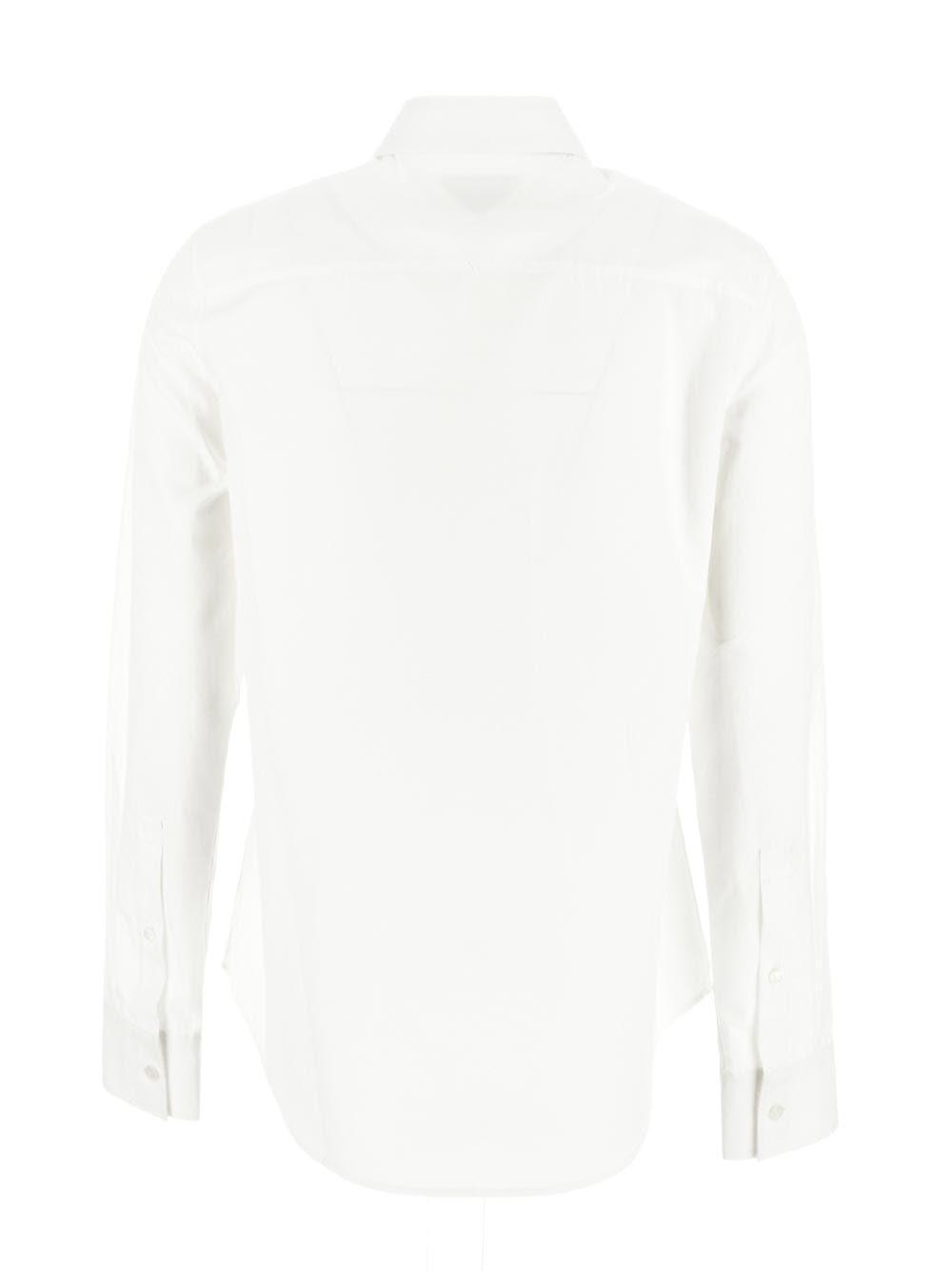 Shop Bottega Veneta Shirt Woman In White