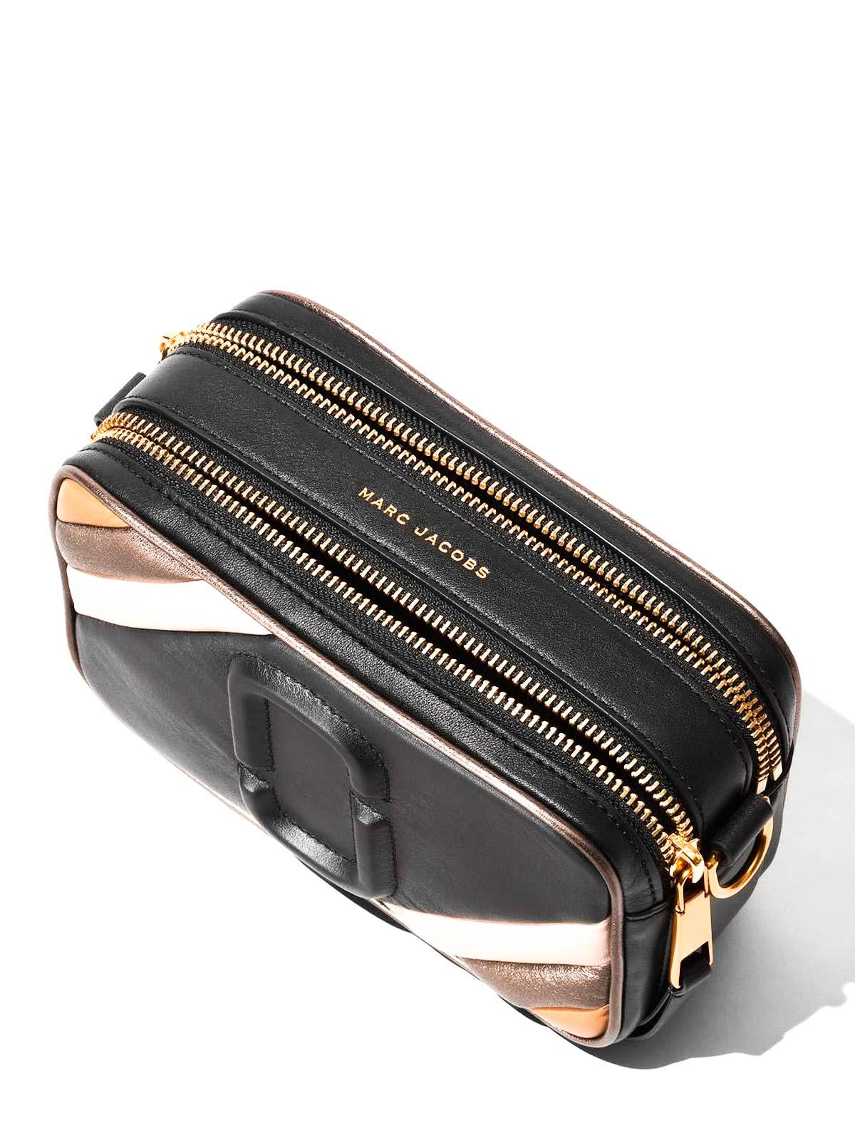 Marc Jacobs Women's The Moto Shot 21 Camera Bag, Black, One Size: Handbags