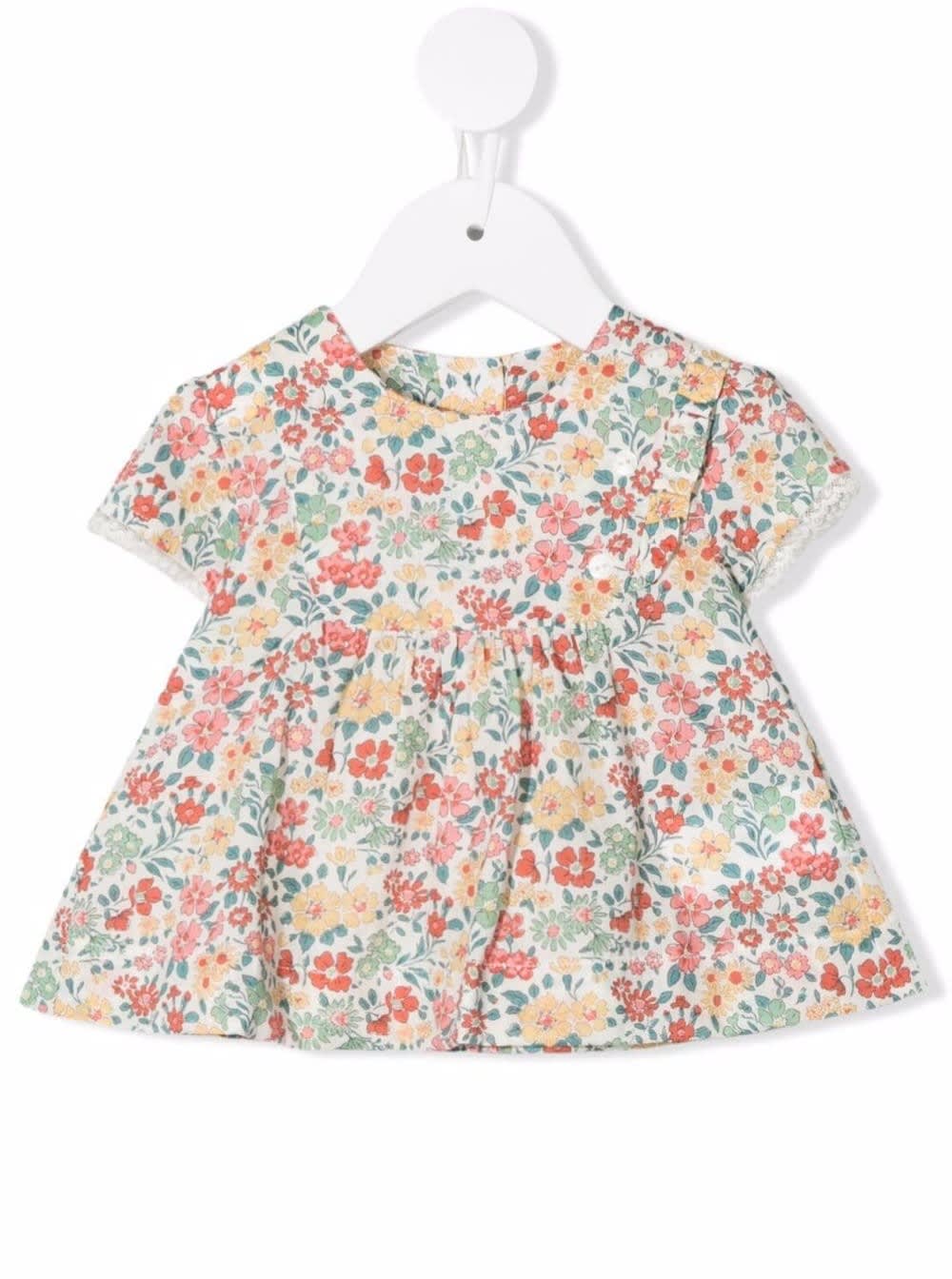 Tartine Et Chocolat Baby Girl Floral Cotton Dress