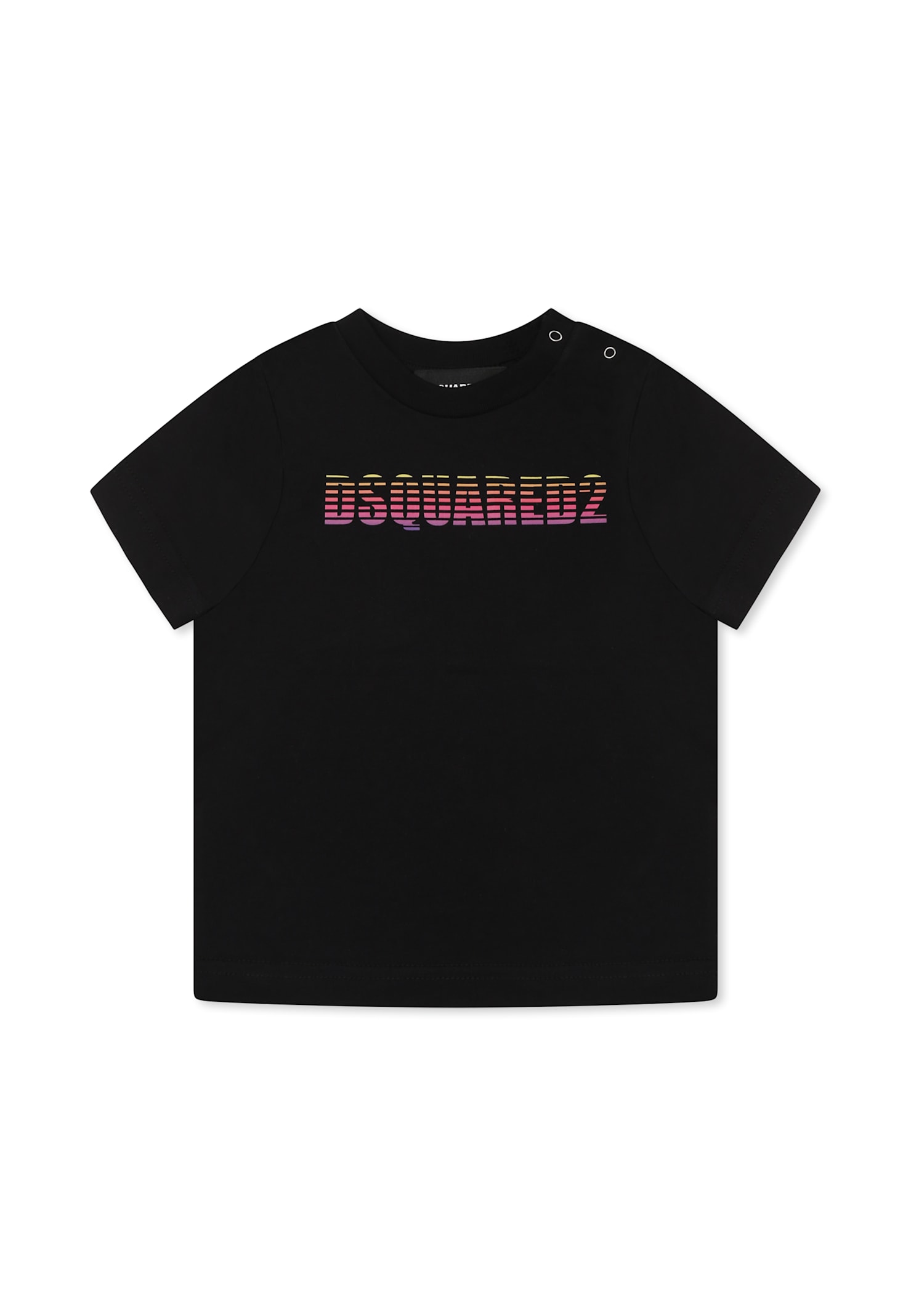 Dsquared2 Logo T-shirt In Black
