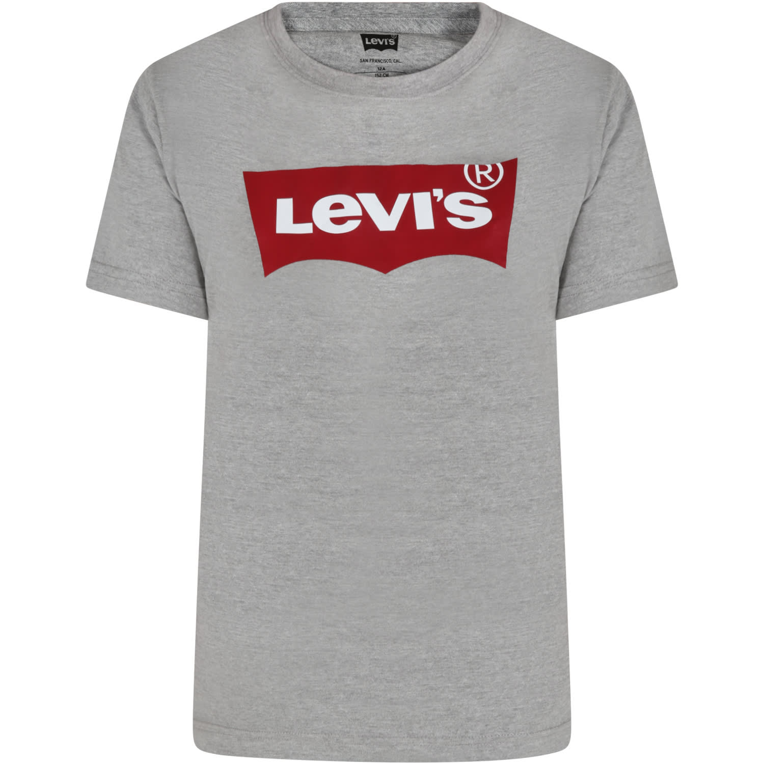 Levi's Grey T-shirt For Kids With Logo