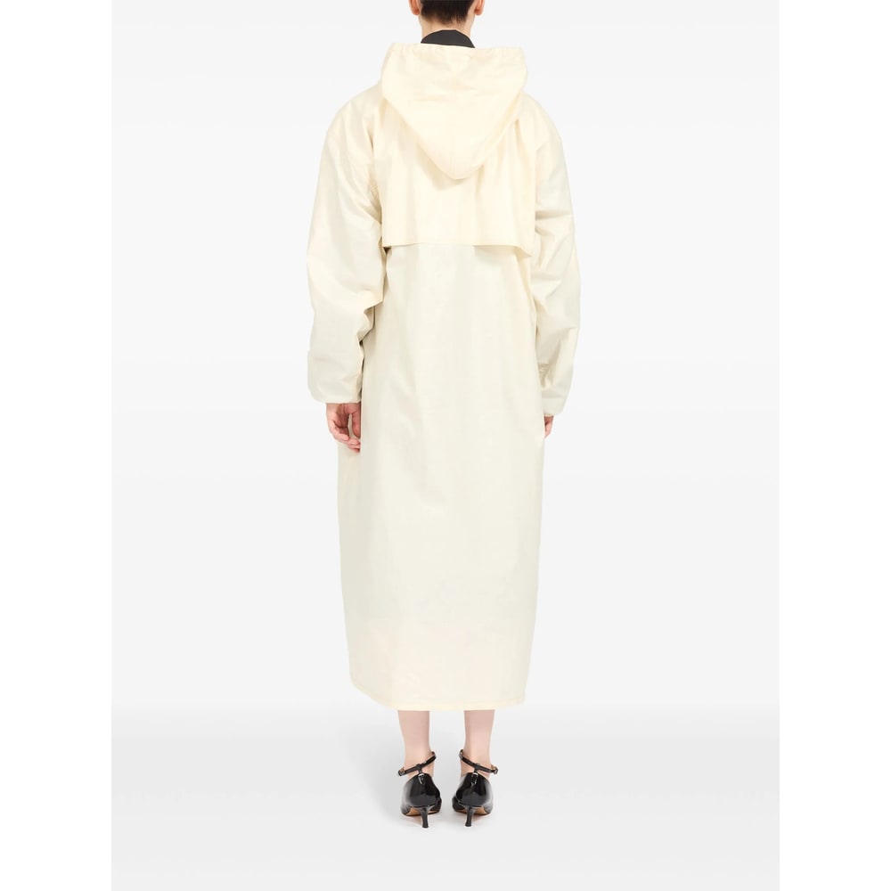 Maison Margiela Single-breasted Trench Coat In Neutral