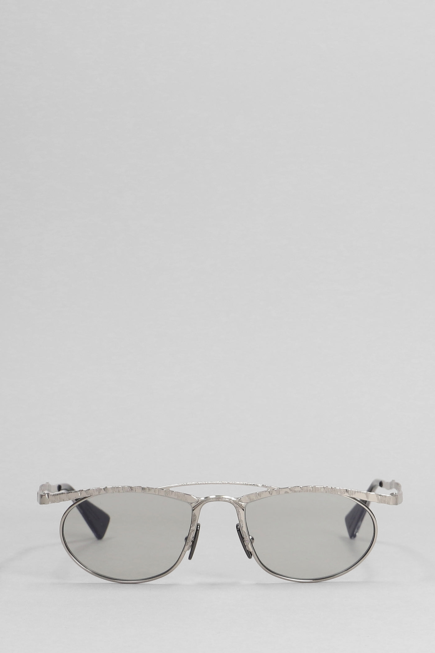 H52 Sunglasses In Silver Metal Alloy