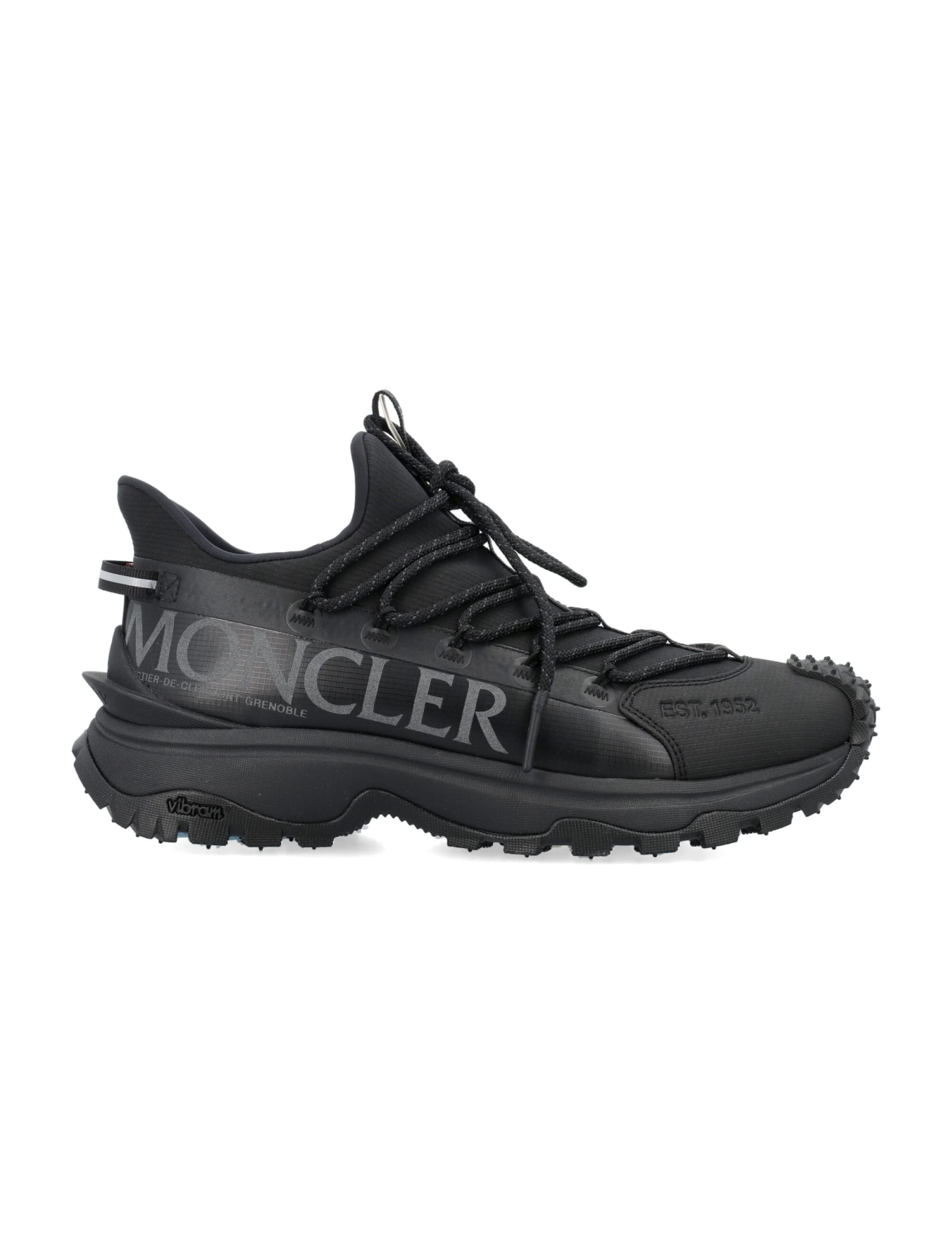 Shop Moncler Trailgrip Lite2 Low Top Sneakers In Black