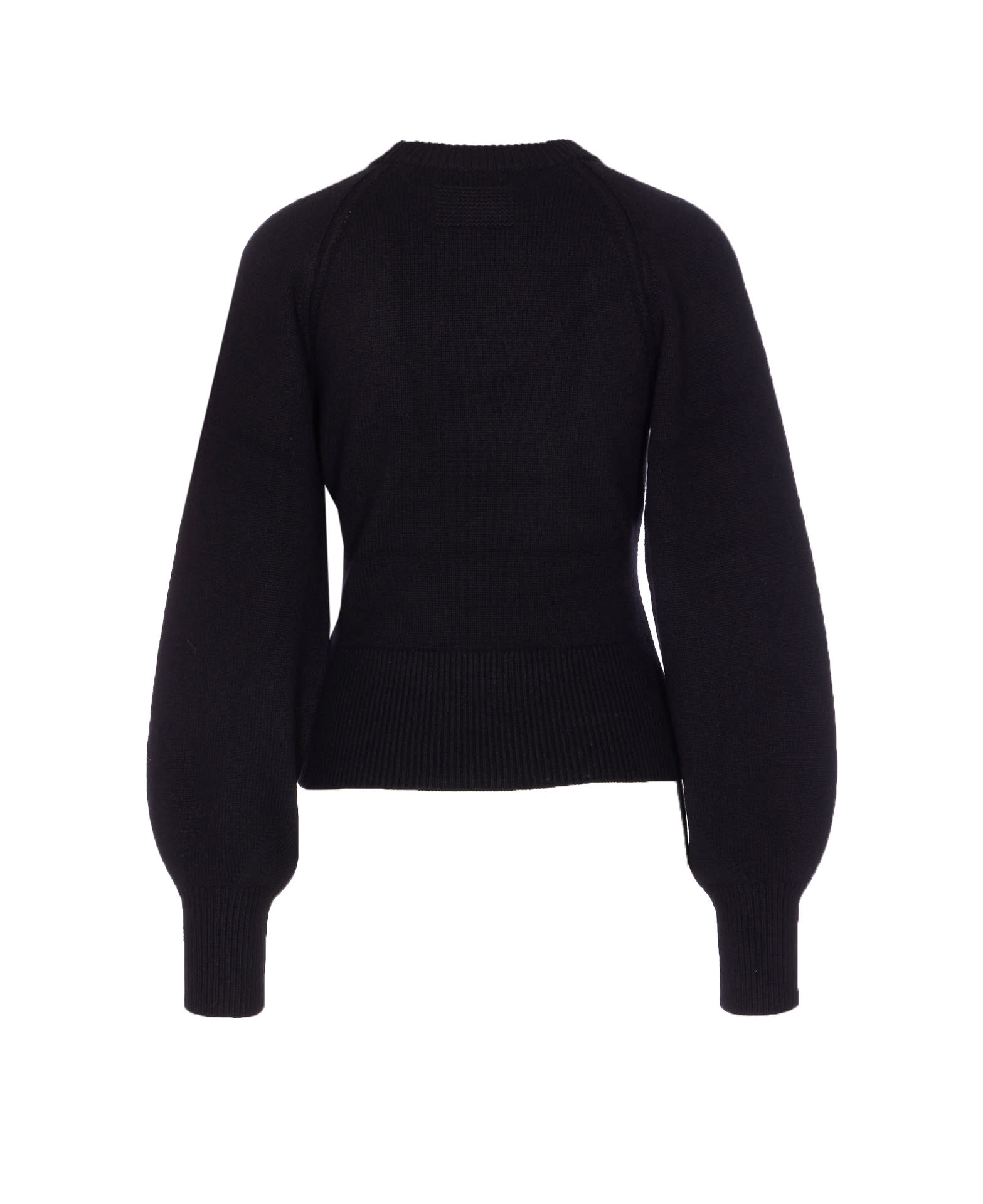 Guest In Residence Raglan-sleeve Cashmere Sweater In Black