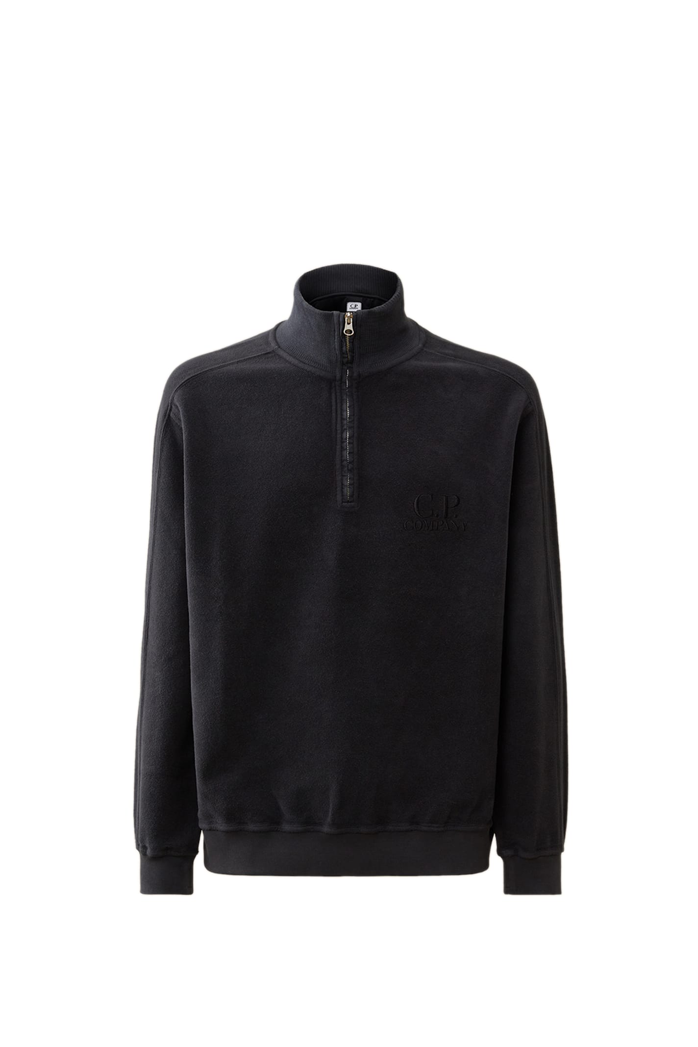 C. P. Company Sweatshirts Polo Collar