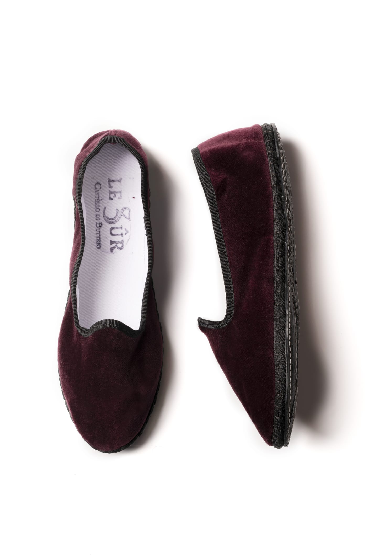 Shop Le Sur Friulana Loafer In Purple & Grey